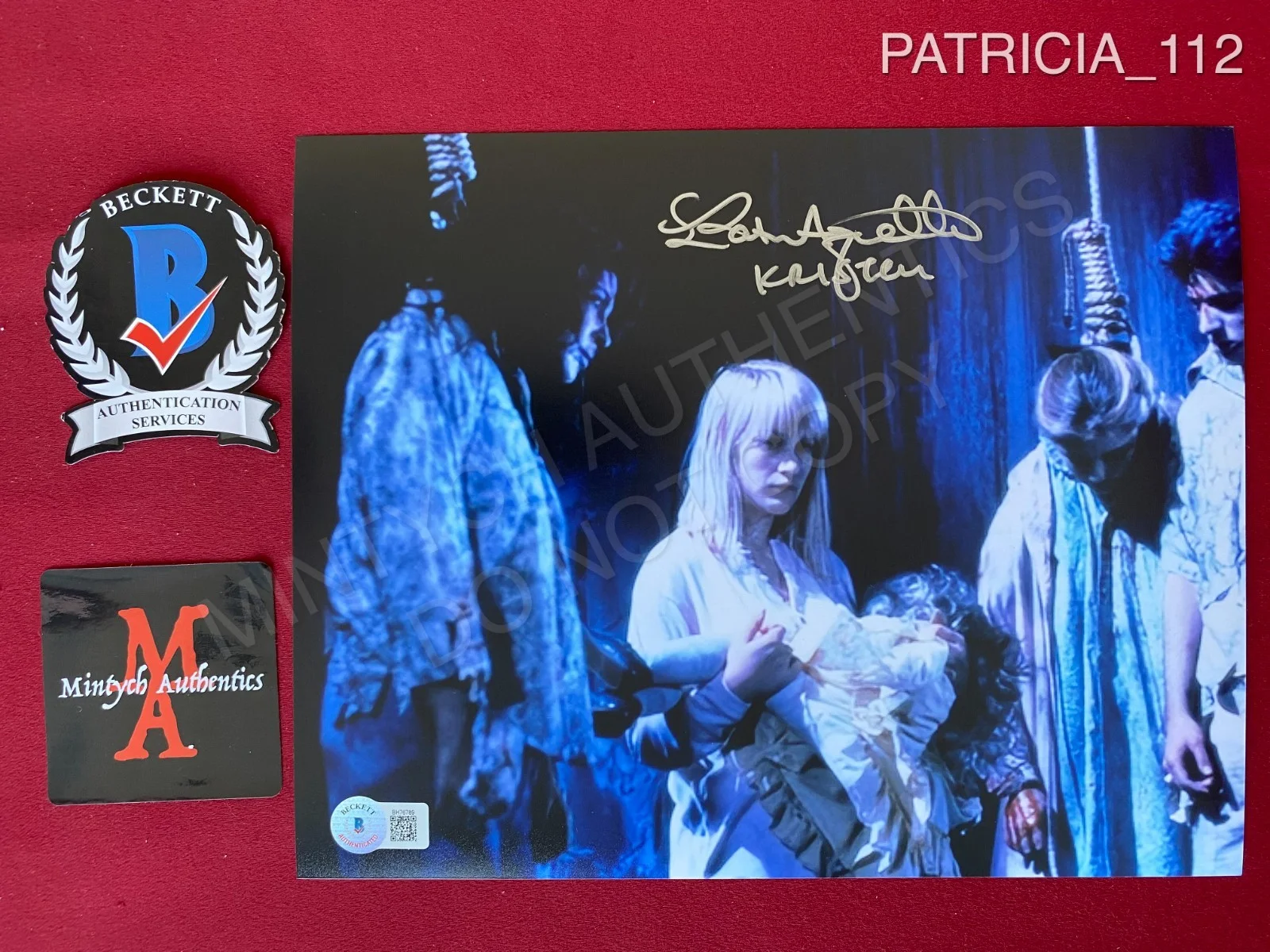 Patricia Arquette — Patricia Arquette autographed 8x10 photo A Nightmare on Elm Street 3 Beckett