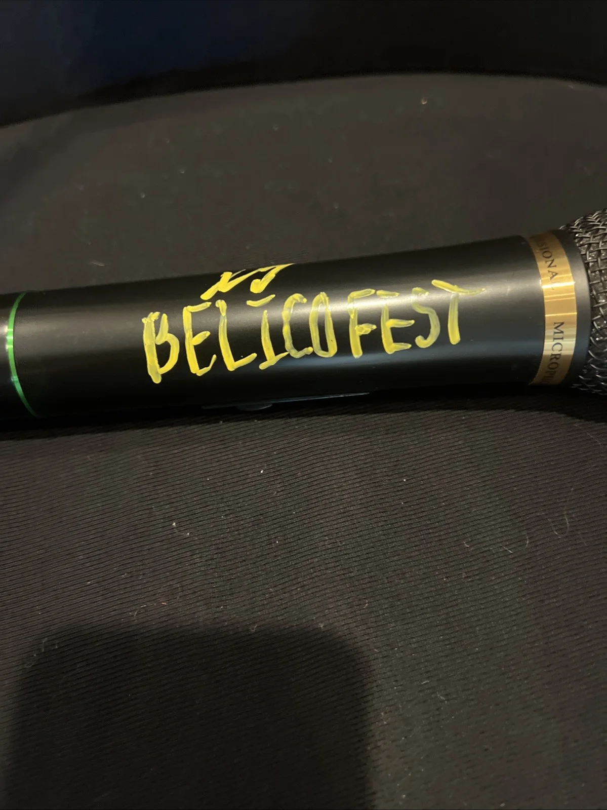 El Xavi Singer Signed Autograph Microphone PSA/DNA, image 3