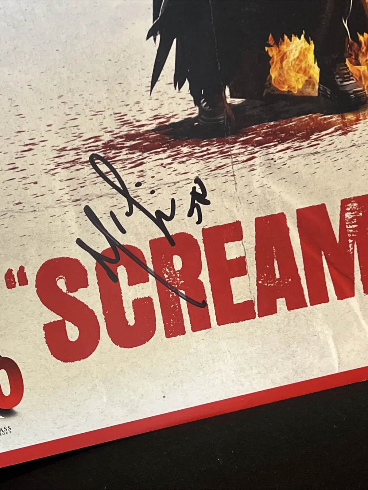 Matthew Lillard @ Mckenna Grace — Matthew Lillard & Mckenna Grace Signed 12x18 Scream 7 Movie Poster PSA/DNA LOA, изображение 2