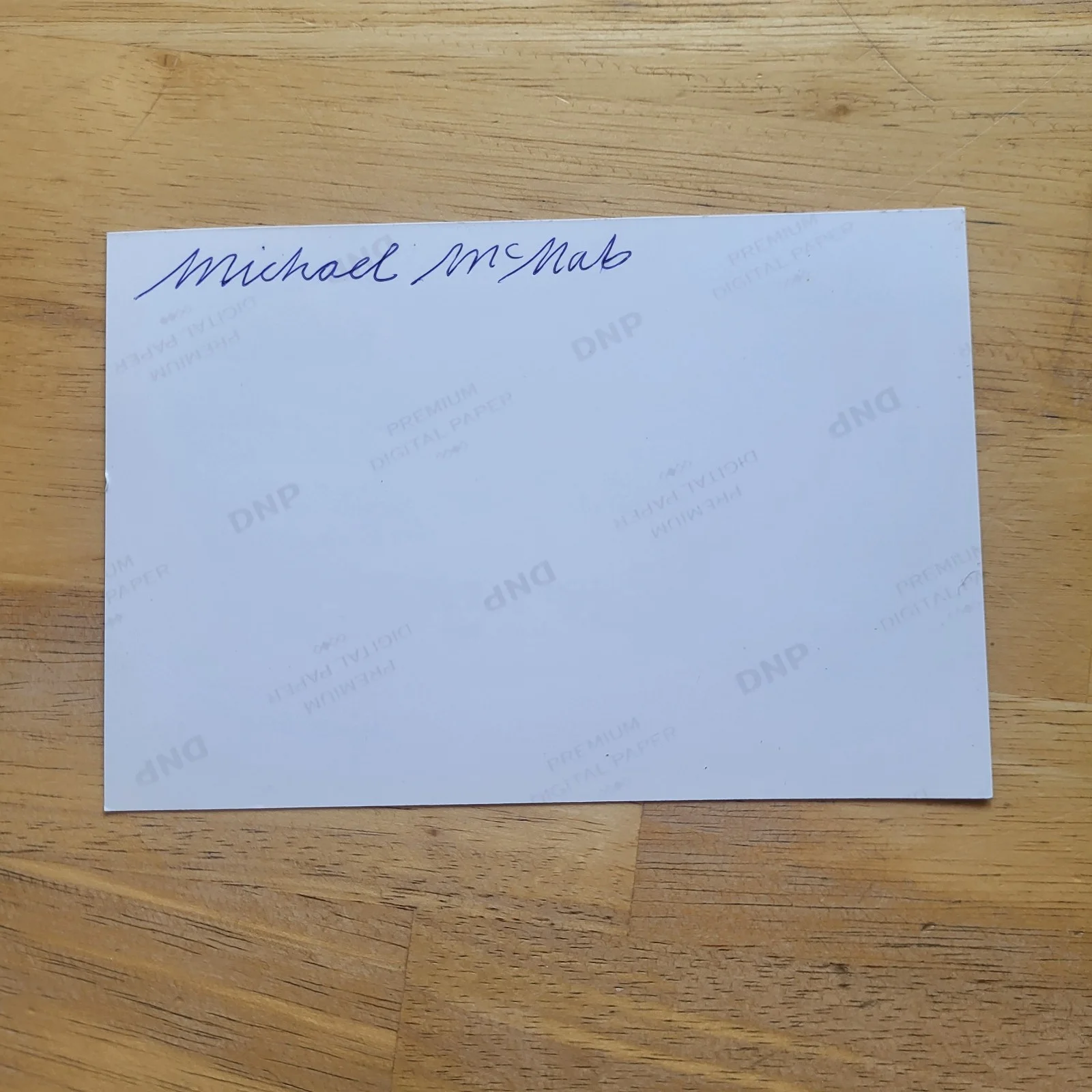 Michael McNab — Michael McNab Nightmare On Elm Street Freddy's Dead Hand Signed 4x6 Autograph AA, image 4