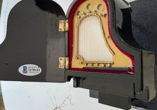 Billy Joel "The Piano Man" Signed Miniature Piano BAS Beckett - Free Shipping!, image 5