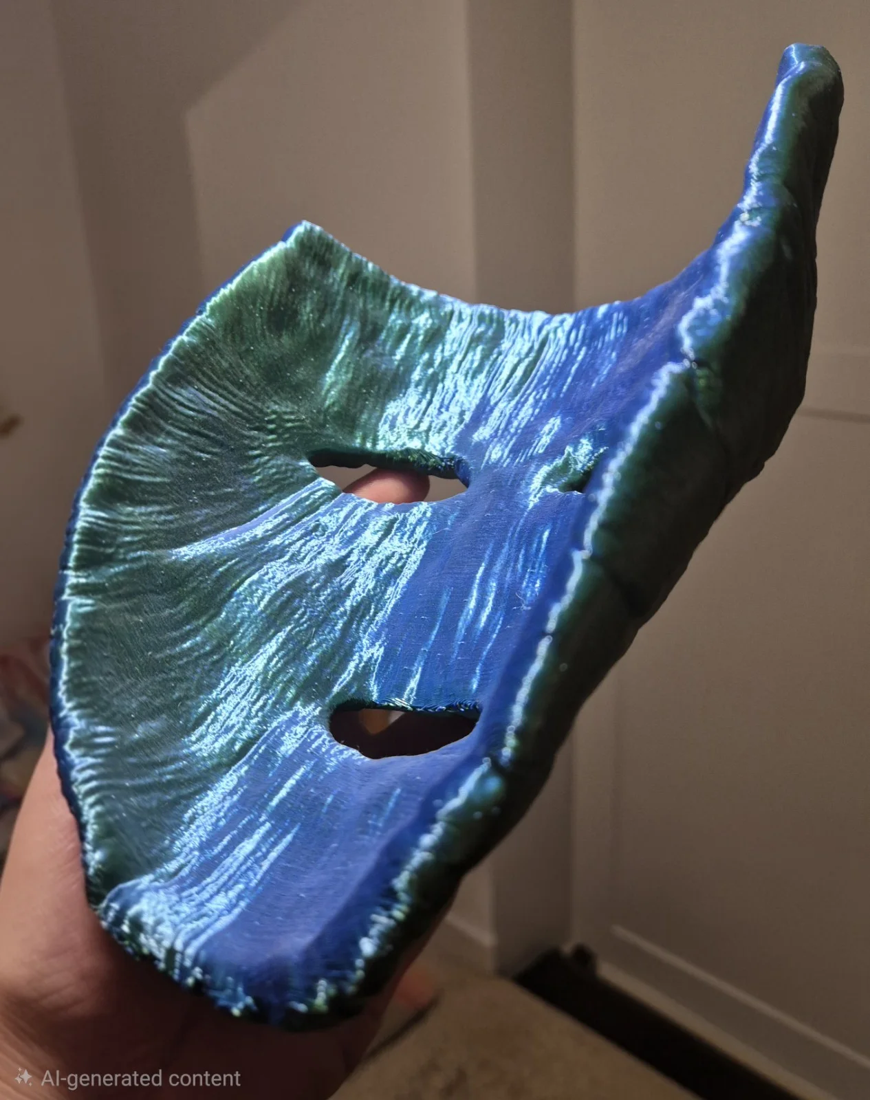 Loki's Mask 3D Printed Movie Prop Replica, image 5