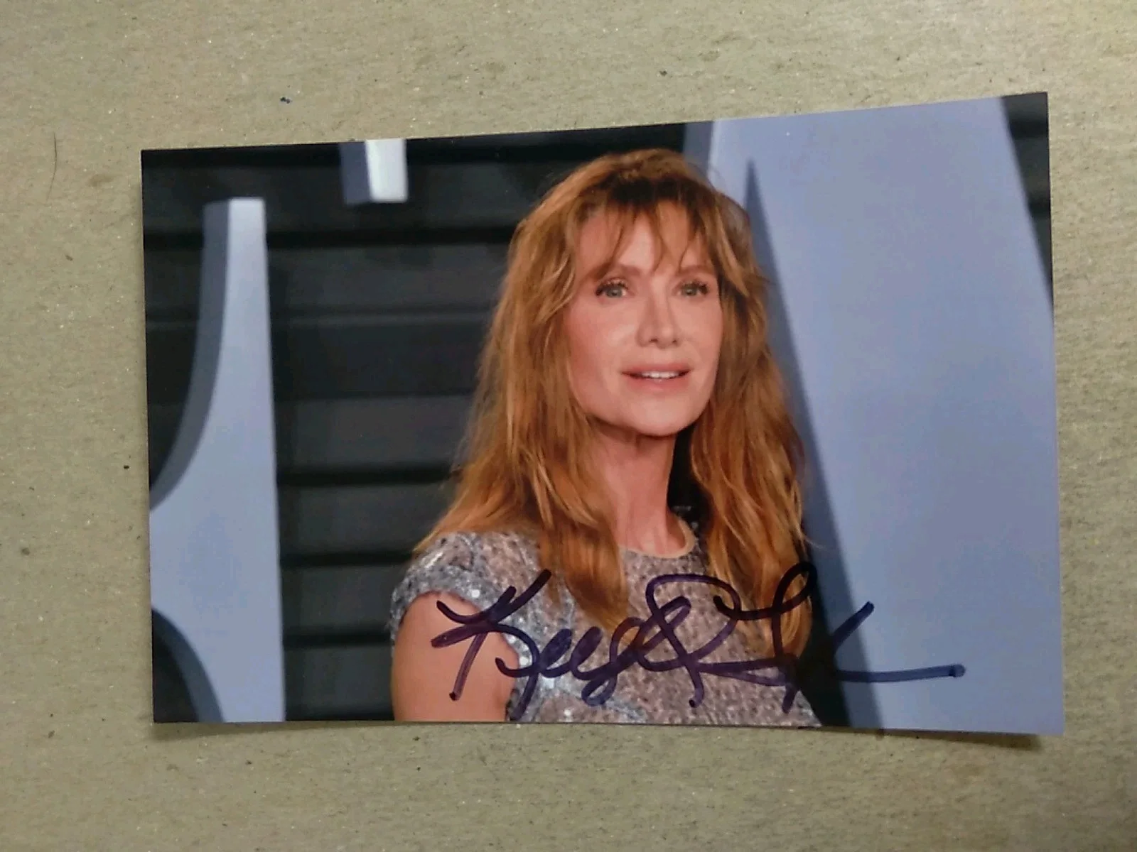 Kelly Lynch Actress Autographed 6x4 Photo Signed, image 2