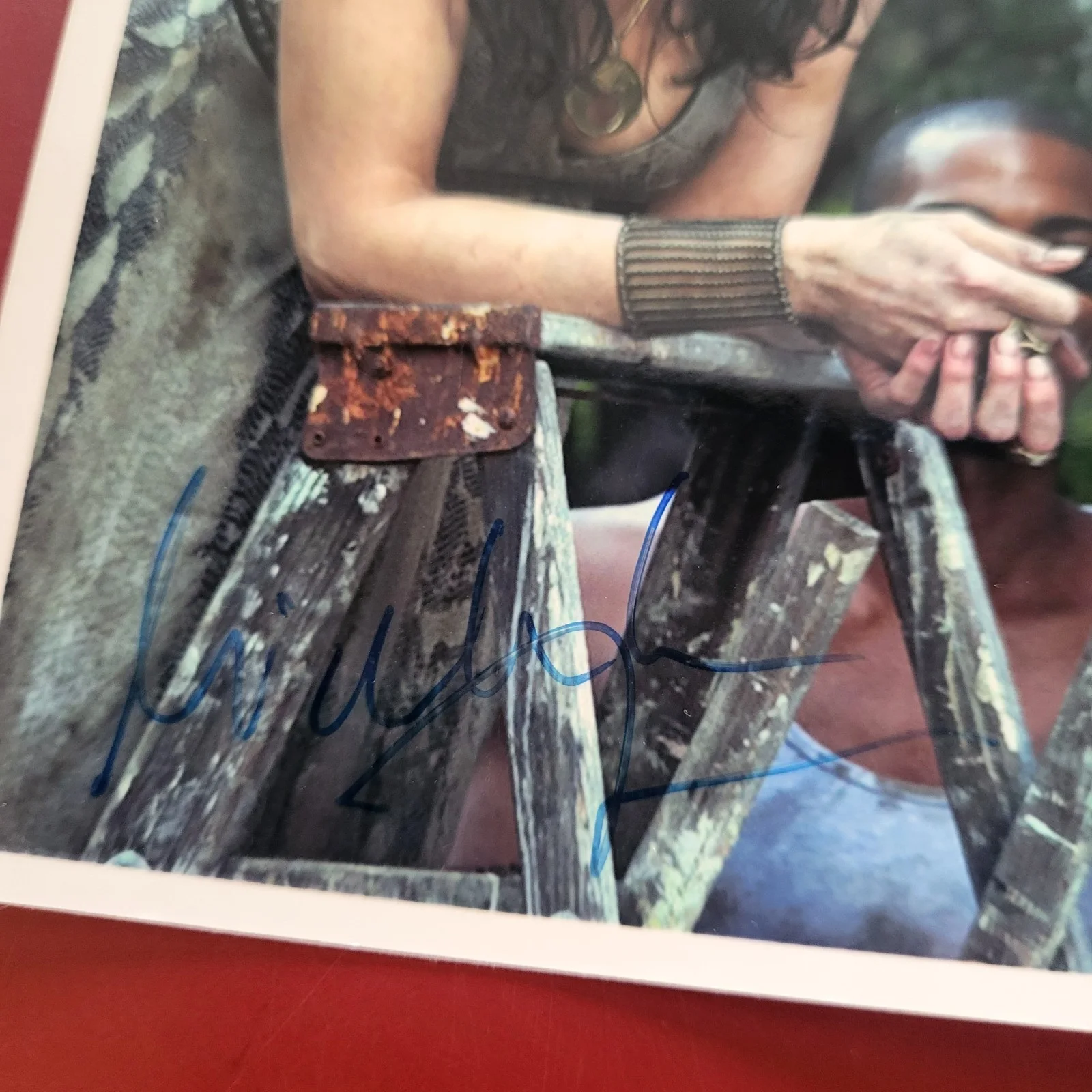Michelle Forbes — Michelle Forbes True Blood Signed 4x6 Autograph Photo The Killing, изображение 2