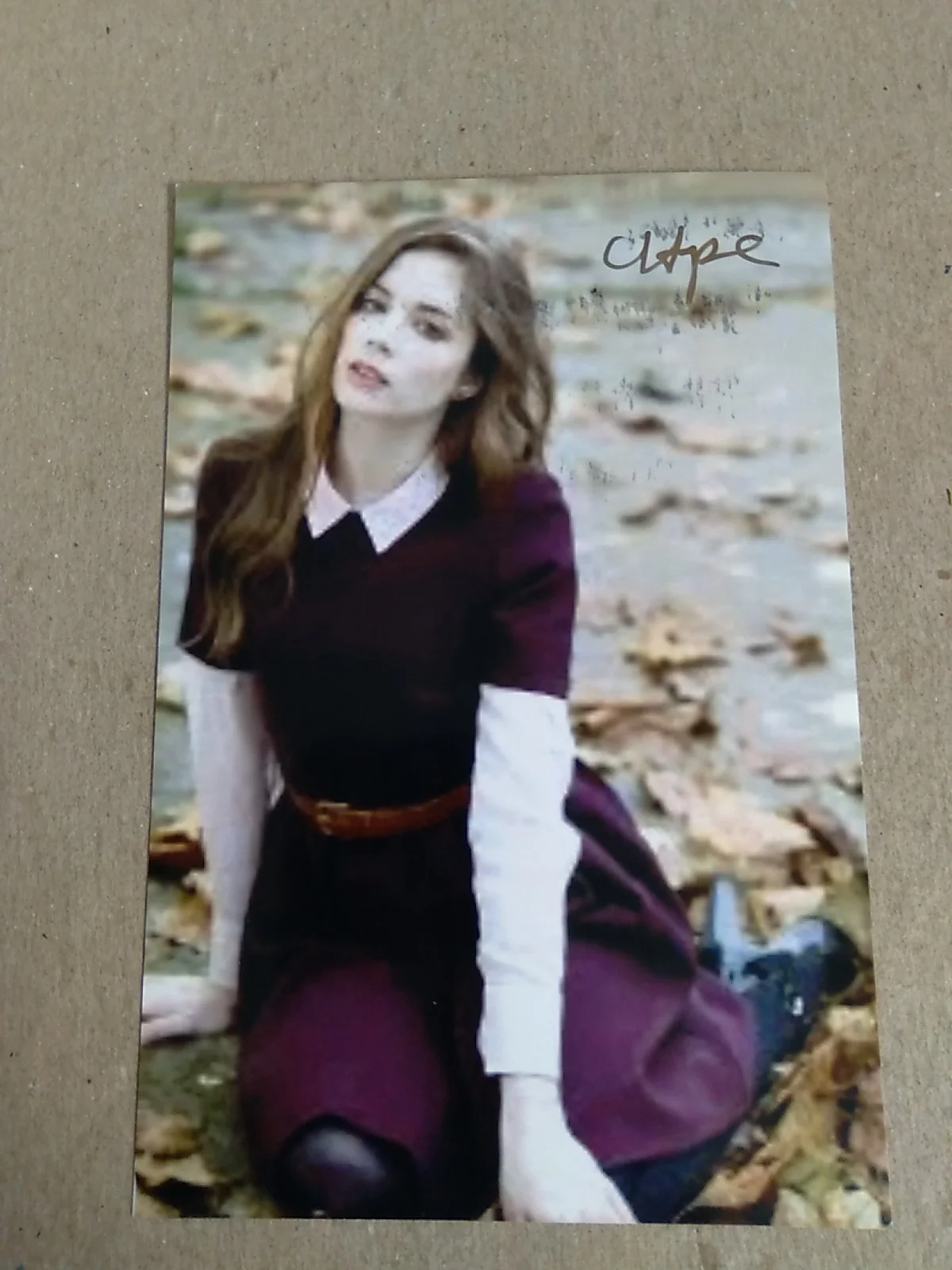 Charlotte Hope English Actress Autographed 6x4 Photo Signed, изображение 2