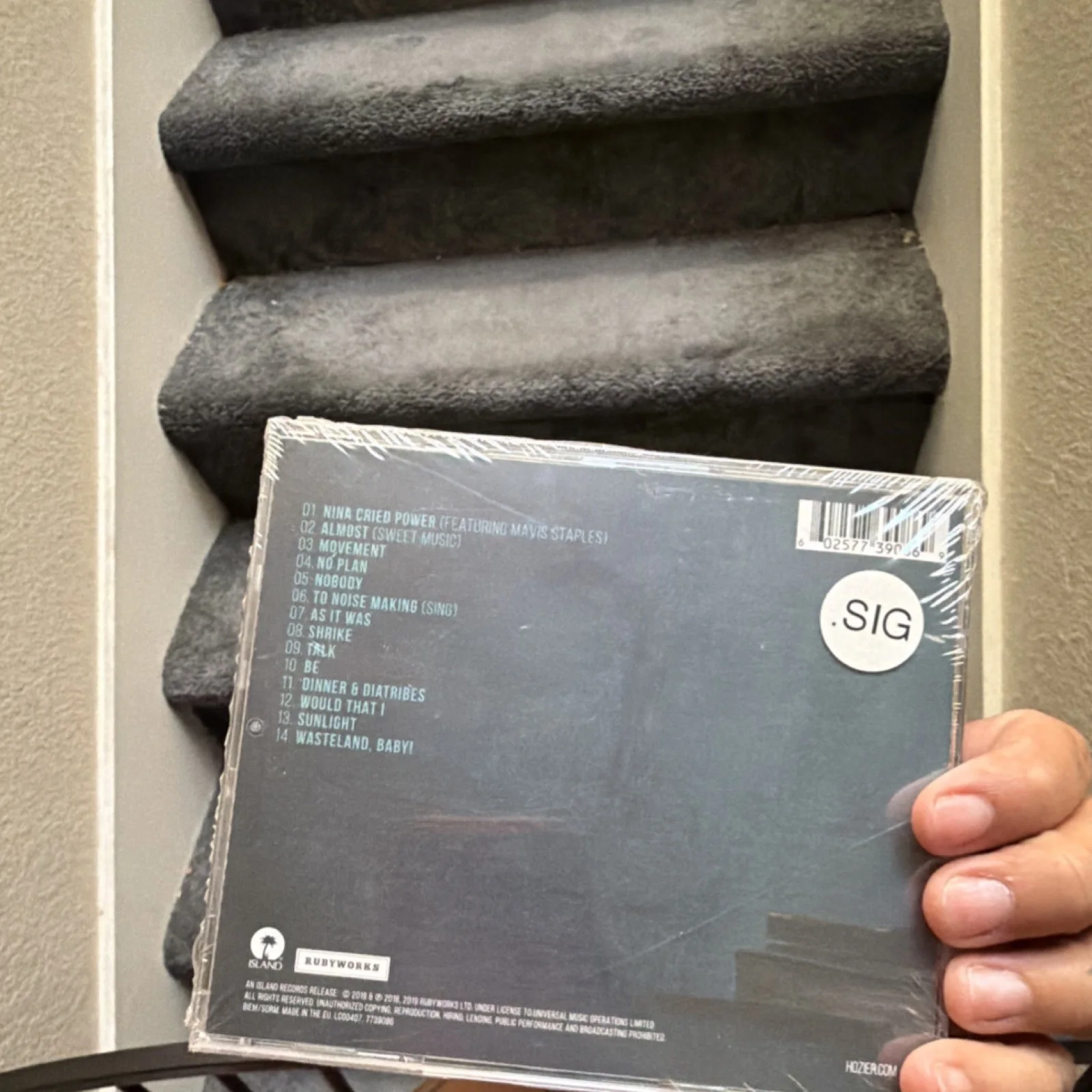 Hozier Wasteland, Baby! Original Signed CD & Booklet Music Album, изображение 2