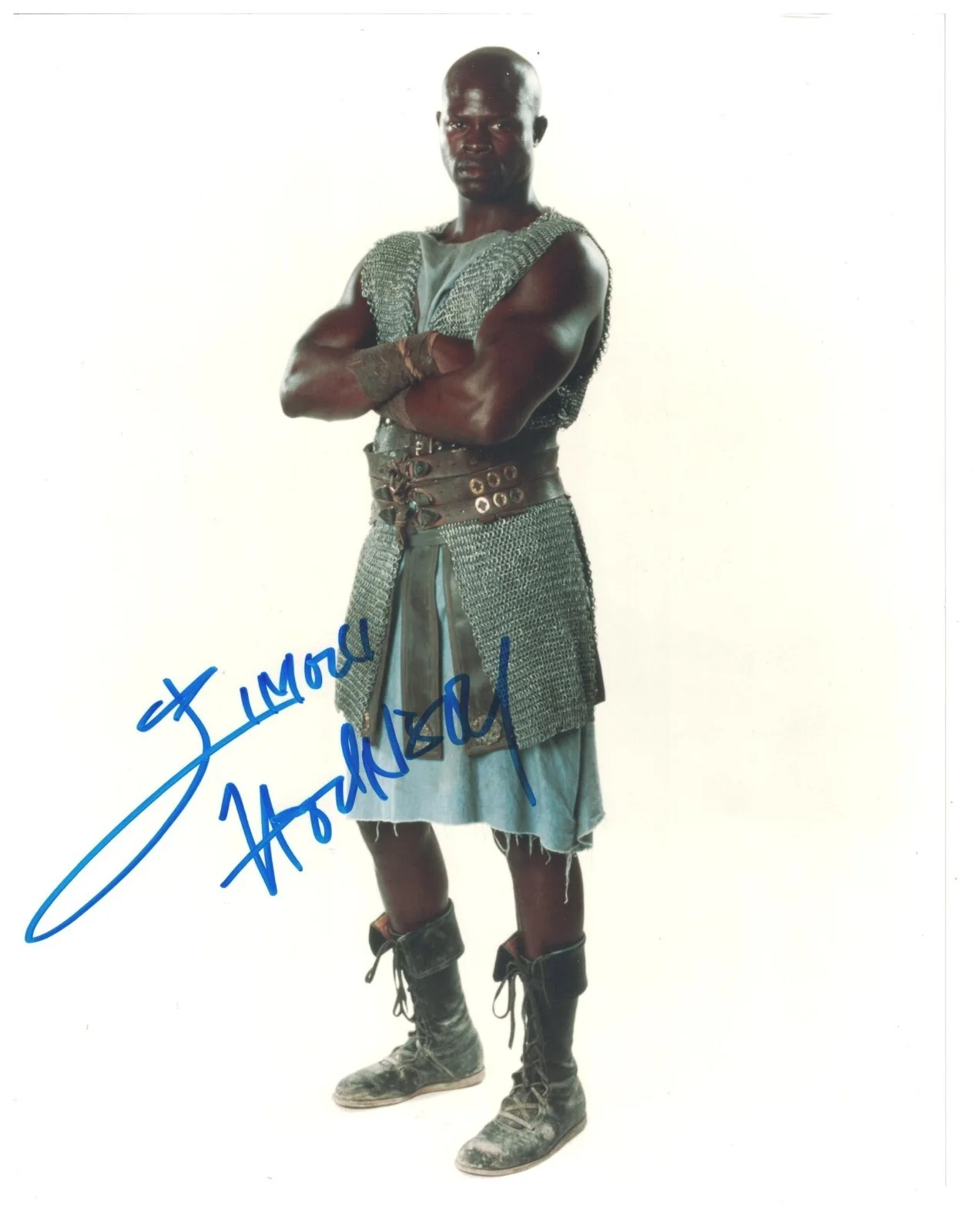 Djimon Hounsou — Djimon Hounsou Signed Autographed 8 x 10 Photo Actor COA