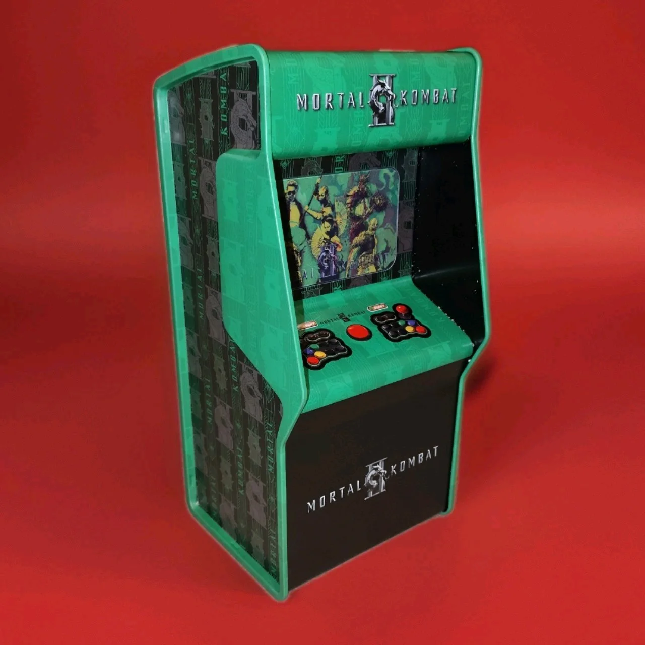 NEW Mortal Kombat II 2 Arcade Tin popcorn bucket🍿rare UK dispatch PCO group, изображение 3