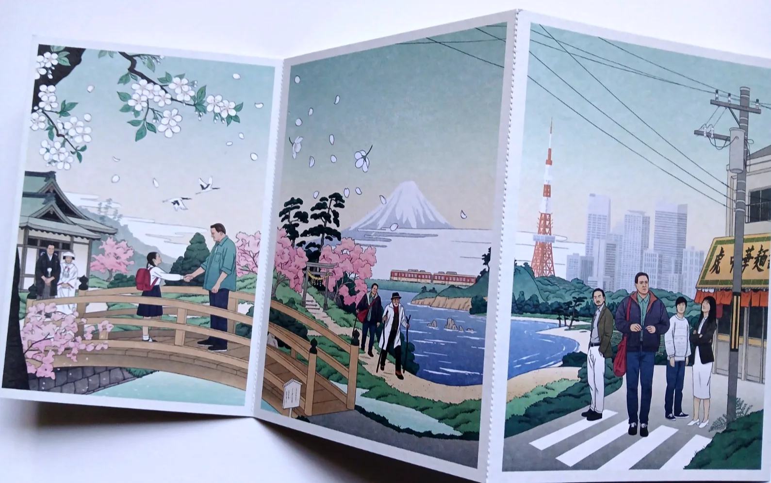 Hikari Rental Family Film Movie Postcards x 3 - Ryohei Murata, изображение 2