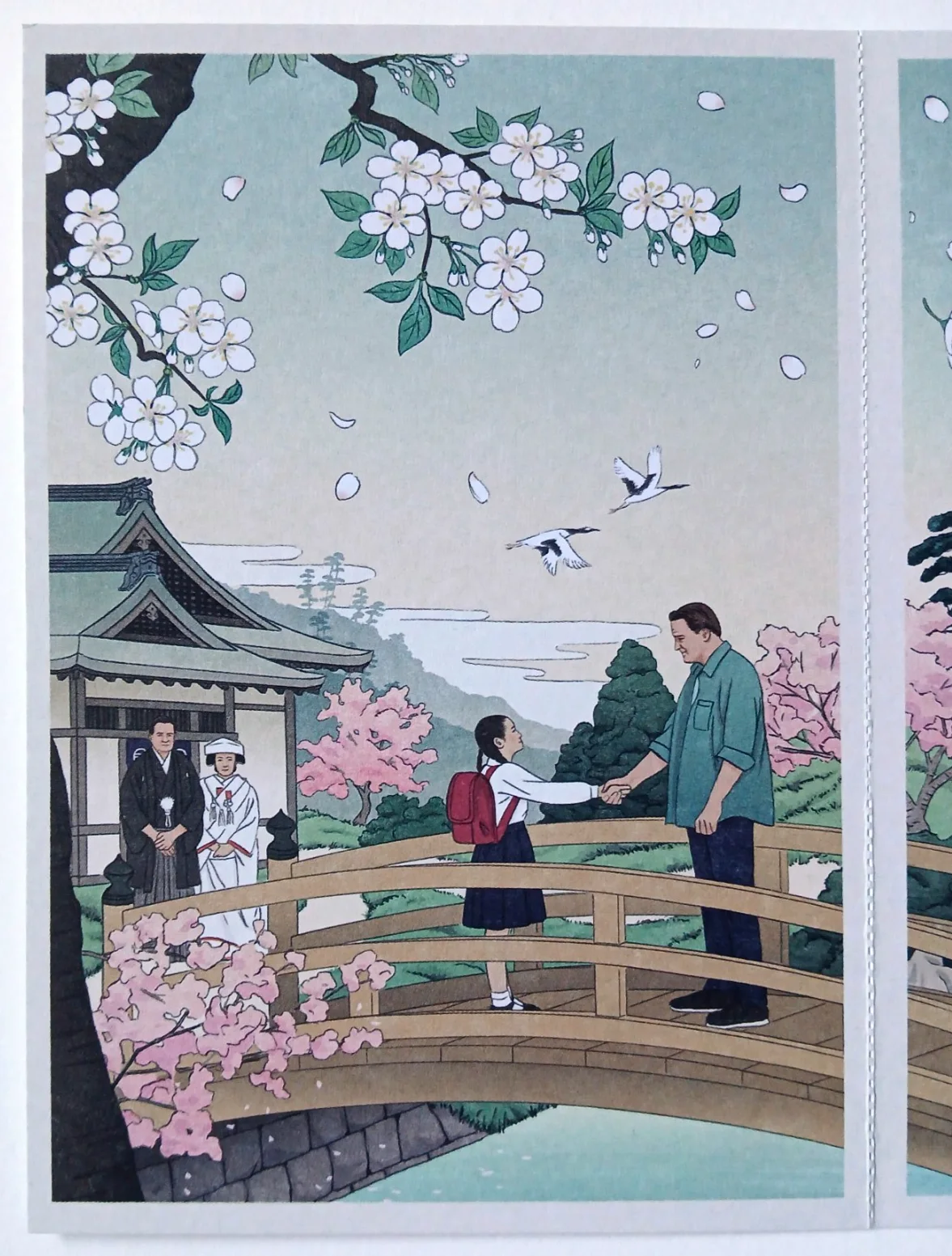 Hikari Rental Family Film Movie Postcards x 3 - Ryohei Murata, изображение 4