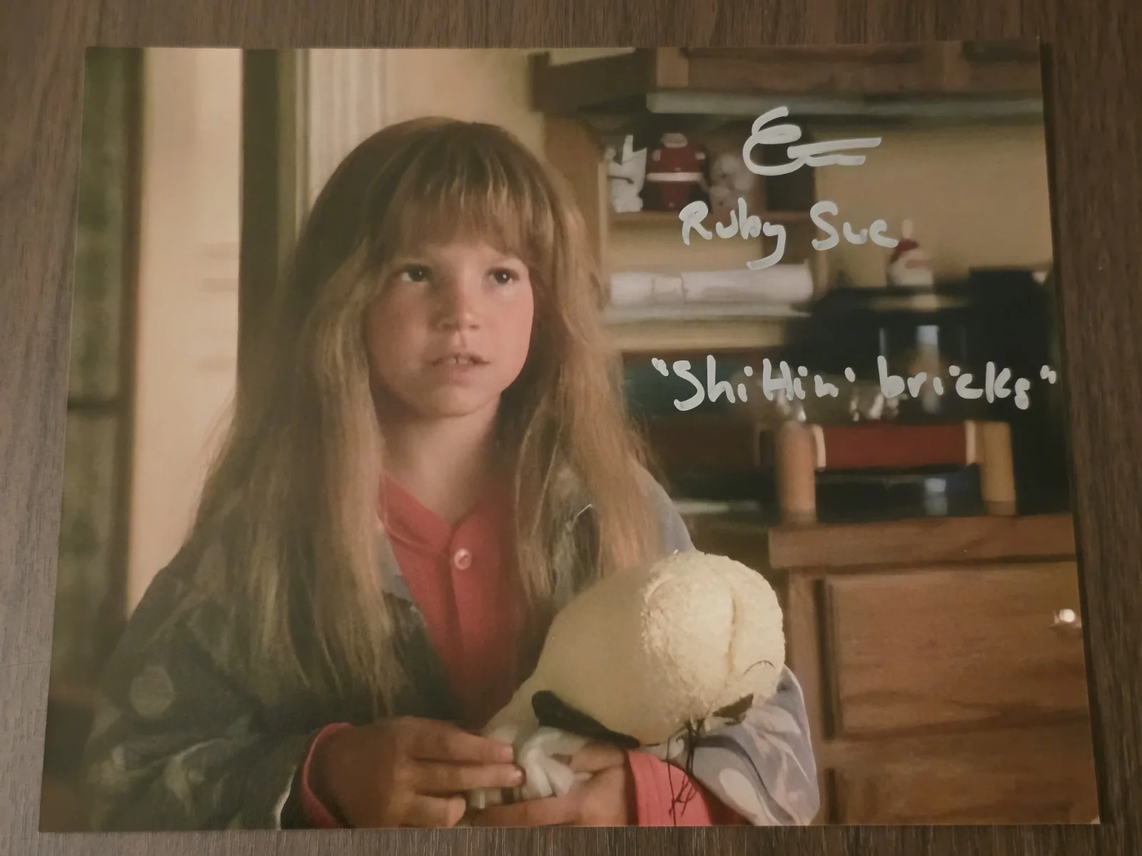 Ellen Latzen — Ellen Latzen signed 8x10 photo Ruby Sue Christmas Vacation Inscription