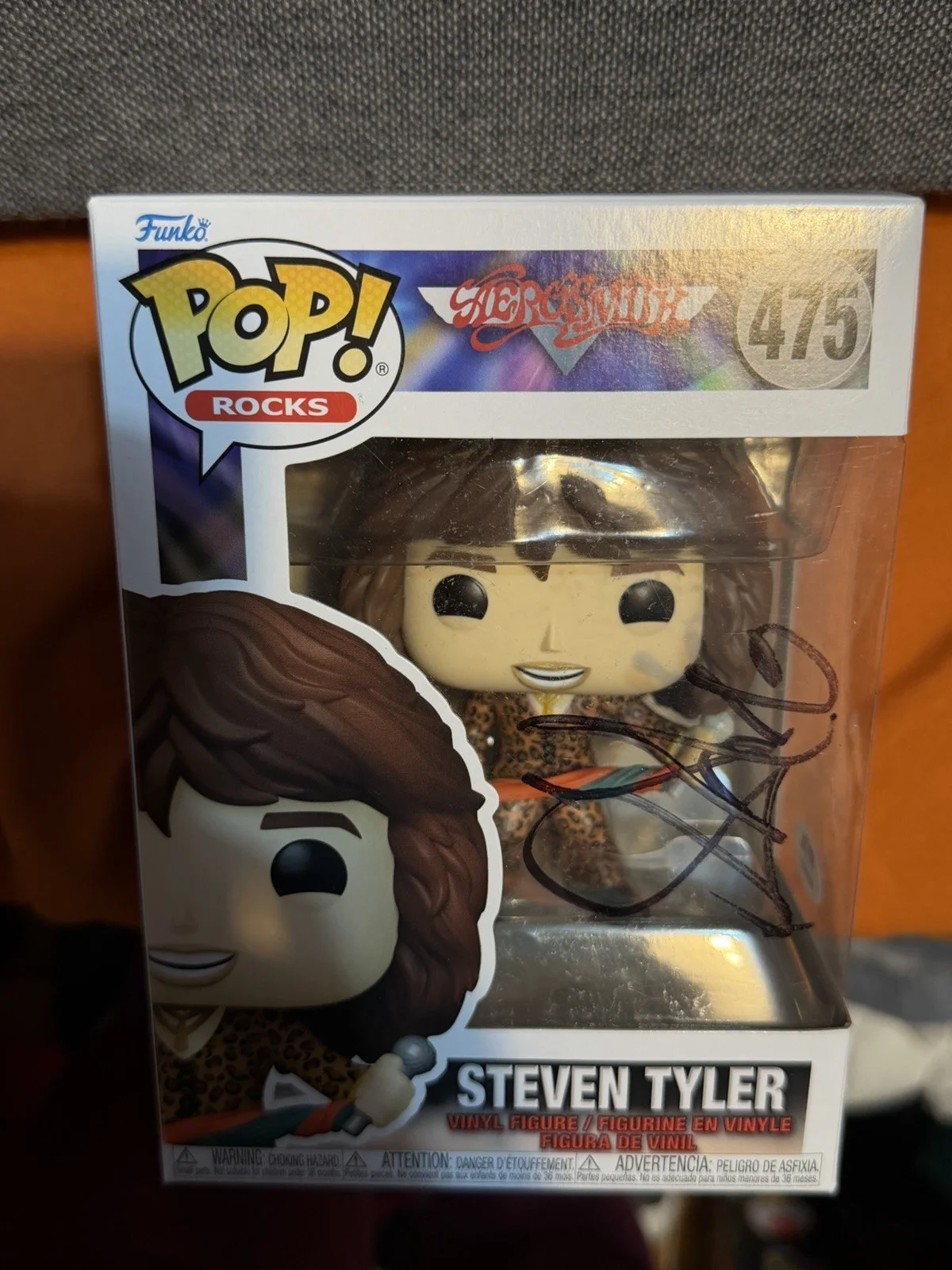 Steven Tyler Signed Aerosmith Funko Authentic Autograph PSA COA DREAM ON, image 3