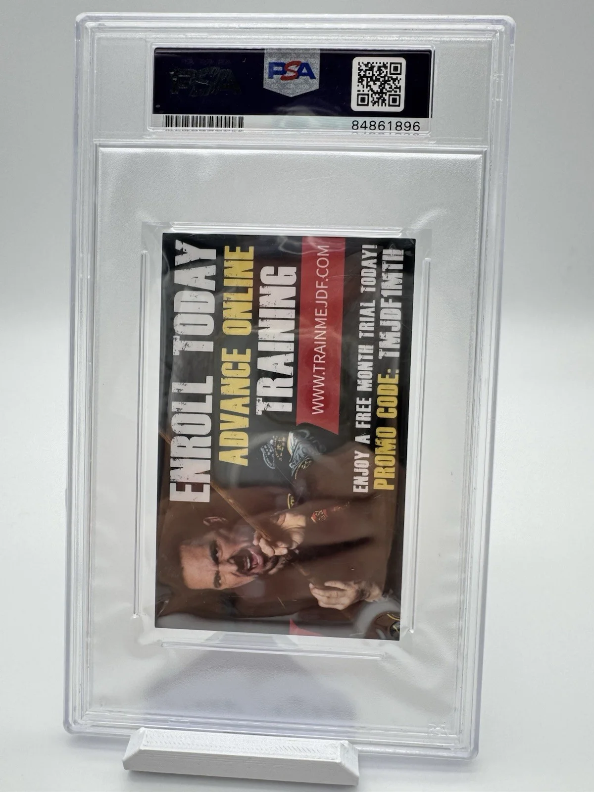 Jason David Frank — Legend of The White Dragon Card SIGNED by Jason David Frank Power Rangers PSA, изображение 3