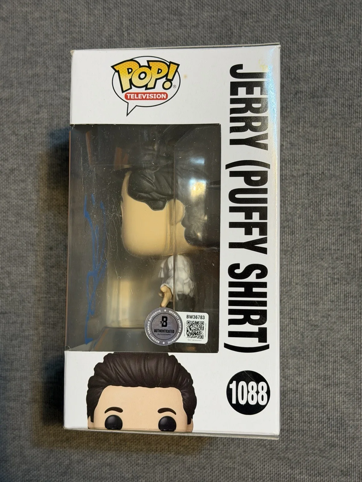 Jerry Seinfeld — Jerry Seinfeld Signed Autographed Seinfeld Funko Pop #1088 Beckett COA COMEDY, изображение 3