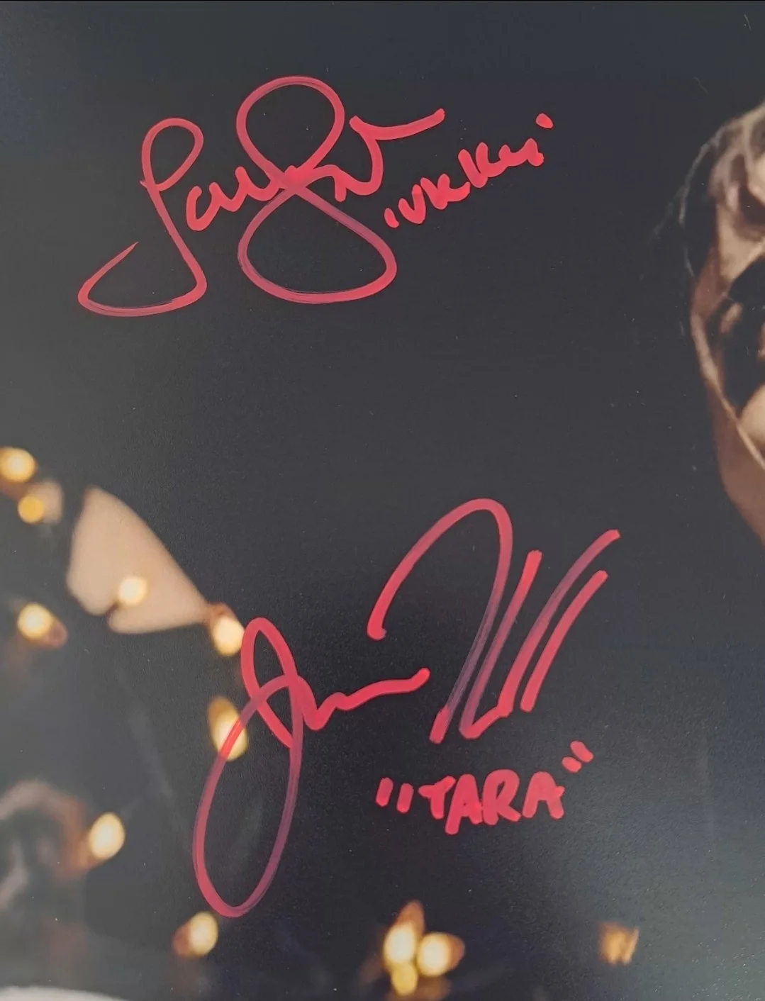 SAMANTHA SCAFFIDI & JENNA KANELL Signed "Terrifier" 11x14 Movie Photo JSA COA MT, изображение 3
