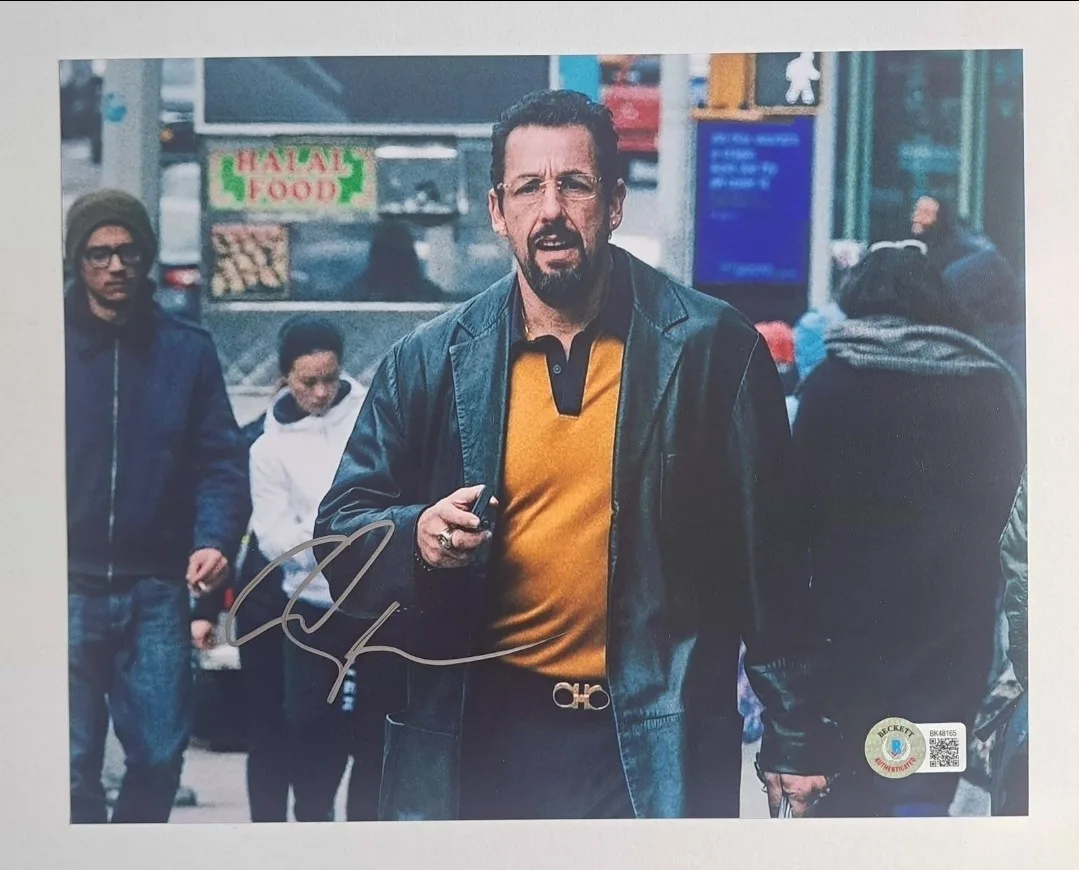 ADAM SANDLER Signed Autographed "Uncut Gems" 8x10 Movie Photo Beckett BAS COA MT, изображение 2