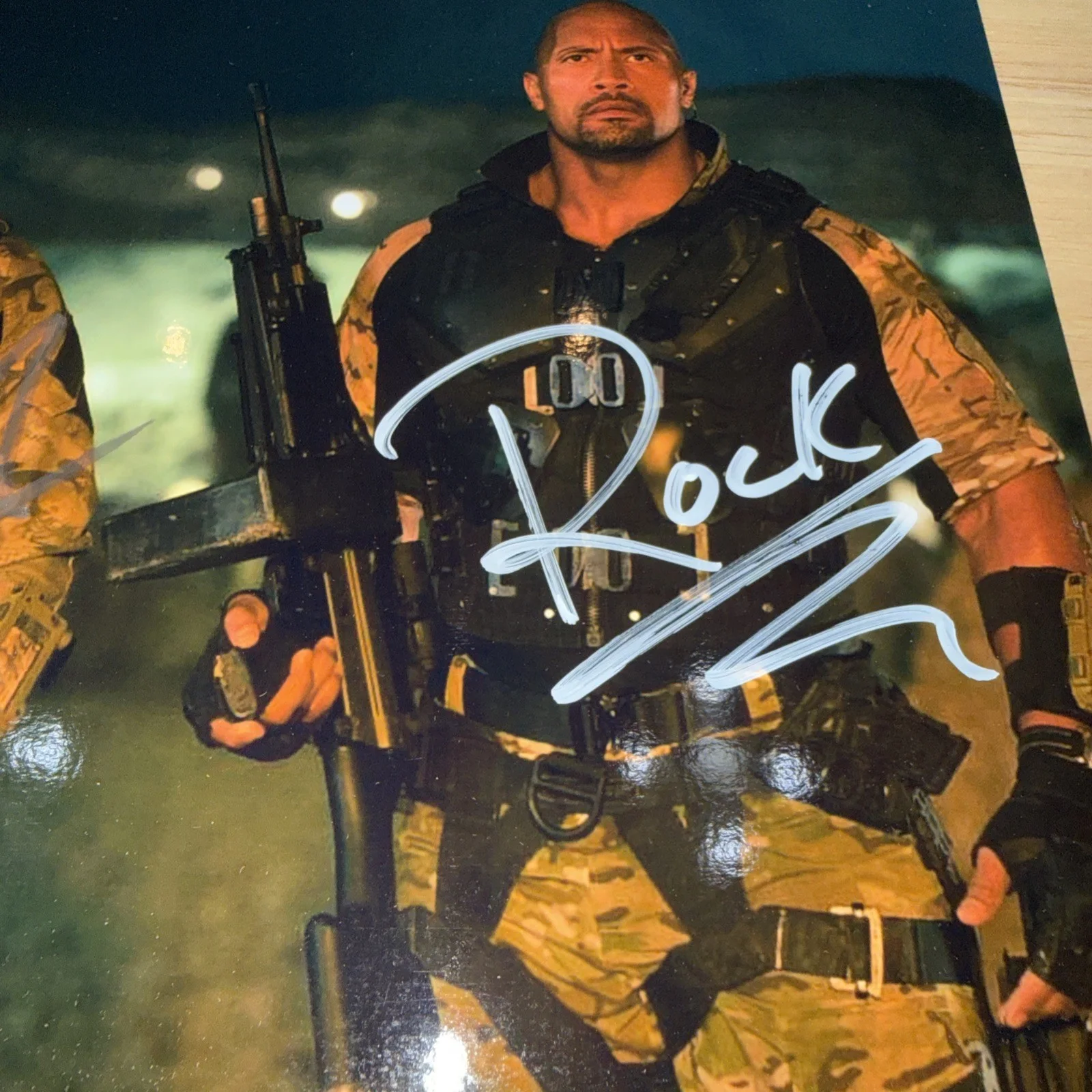 Channing Tatum Dwayne Johnson 8x10 Signed Autographed Photo Picture with COA, изображение 3