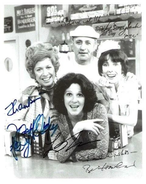 ALICE CAST — ALICE TV SHOW CAST 8.5X11 SIGNED PHOTO AUTOGRAPH ALL SIGNATURES POSTER REPRINT