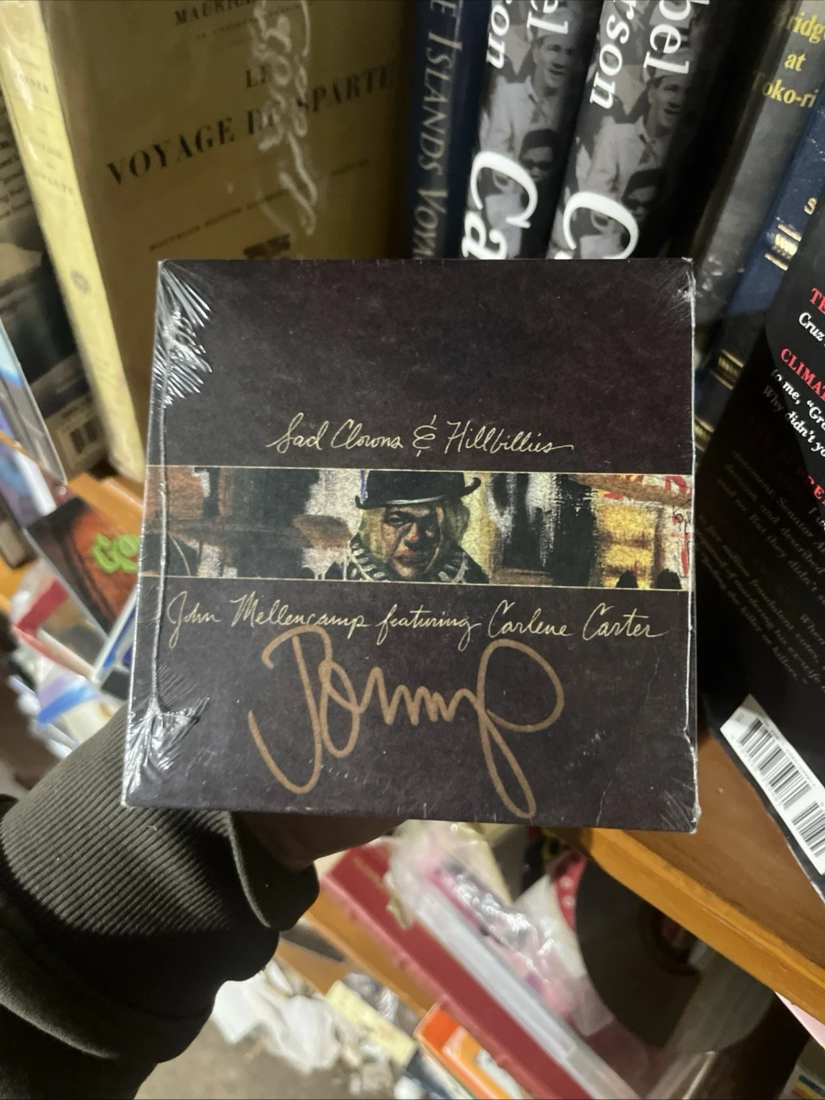 John Cougar Mellencamp Sad Clowns & Hillbillies Signed Autographed New Sealed Cd, image 3