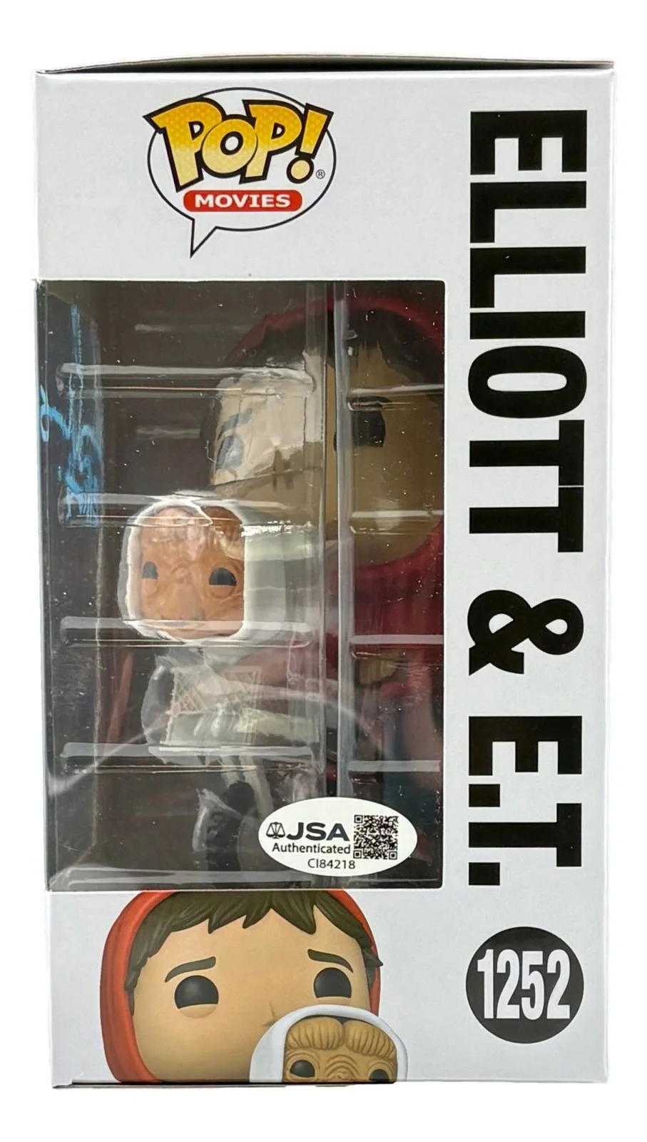 Henry Thomas — Henry Thomas Signed ET Funko Pop #1252 JSA, image 2