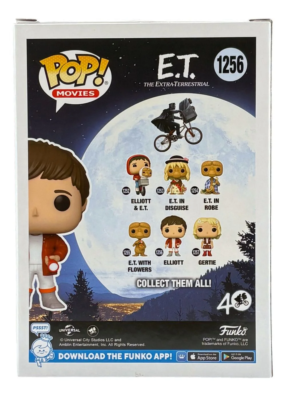 Henry Thomas — Henry Thomas Signed ET Funko Pop #1256 JSA, image 3