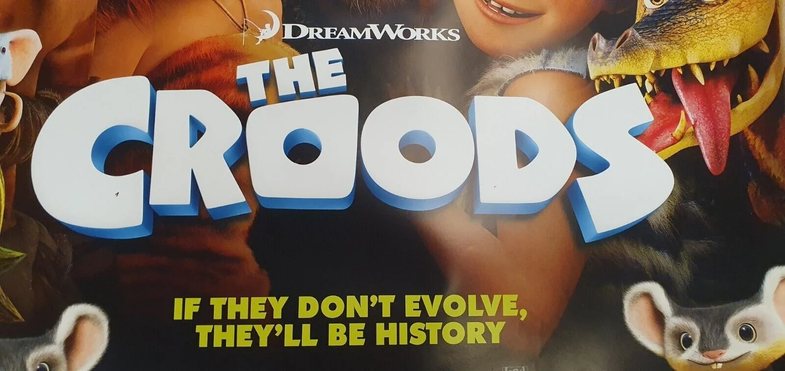 The Croods Film Poster 40 X 27 Inches 2013, изображение 3