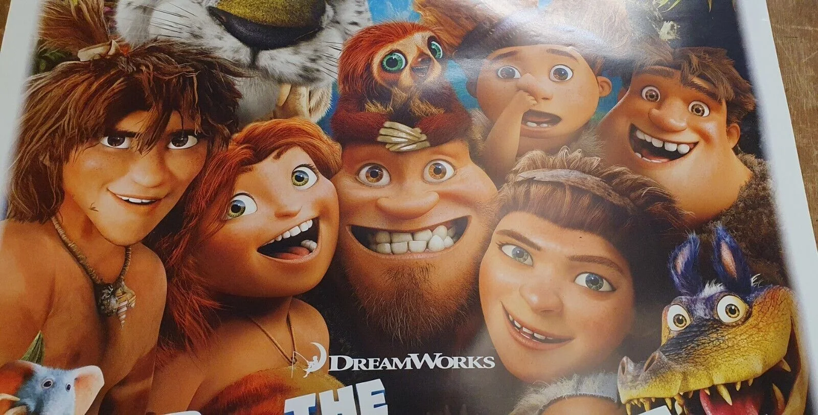 The Croods Film Poster 40 X 27 Inches 2013, изображение 4