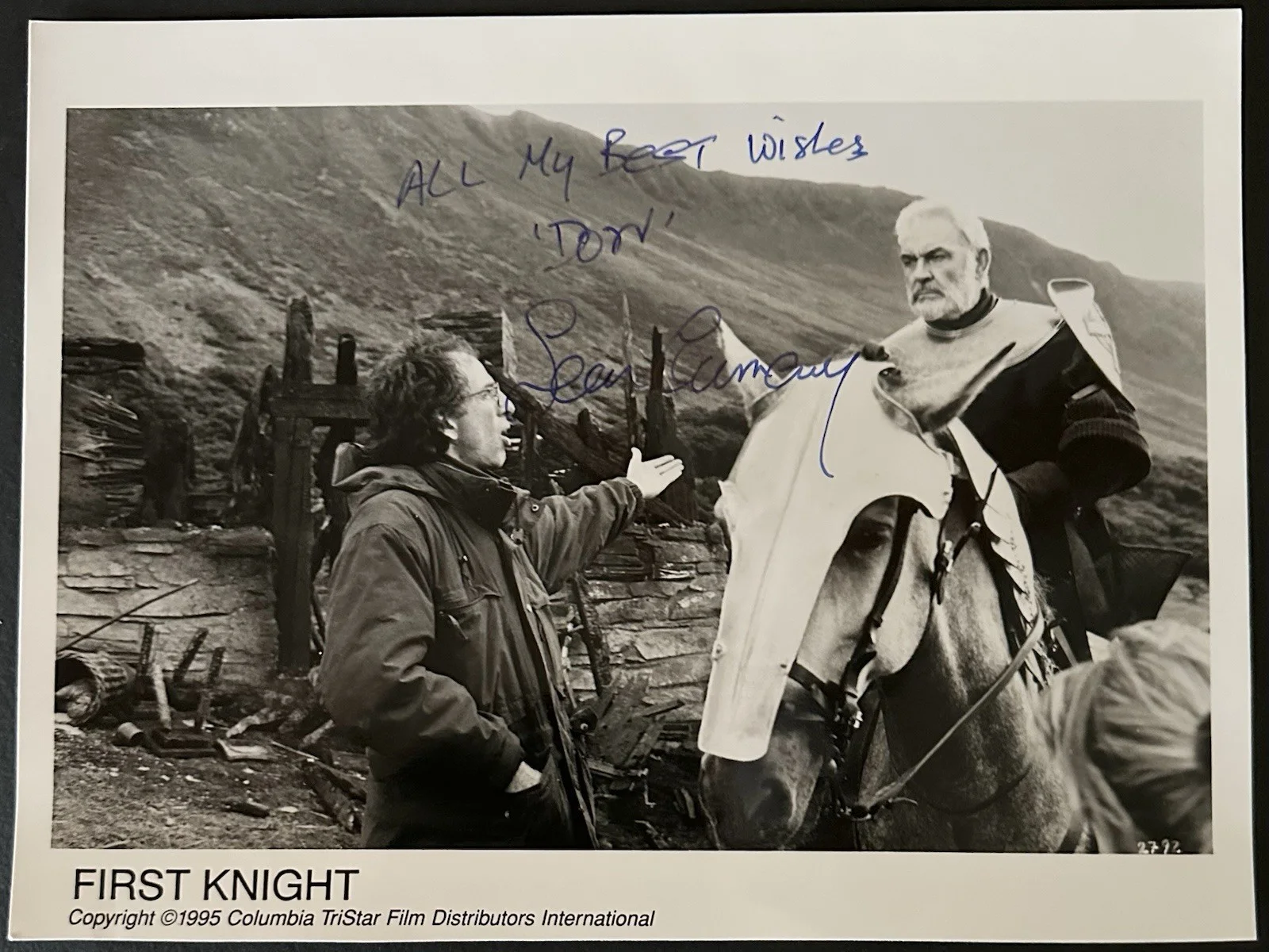 Sean Connery Personalized, Signed Movie Promotion, image 3