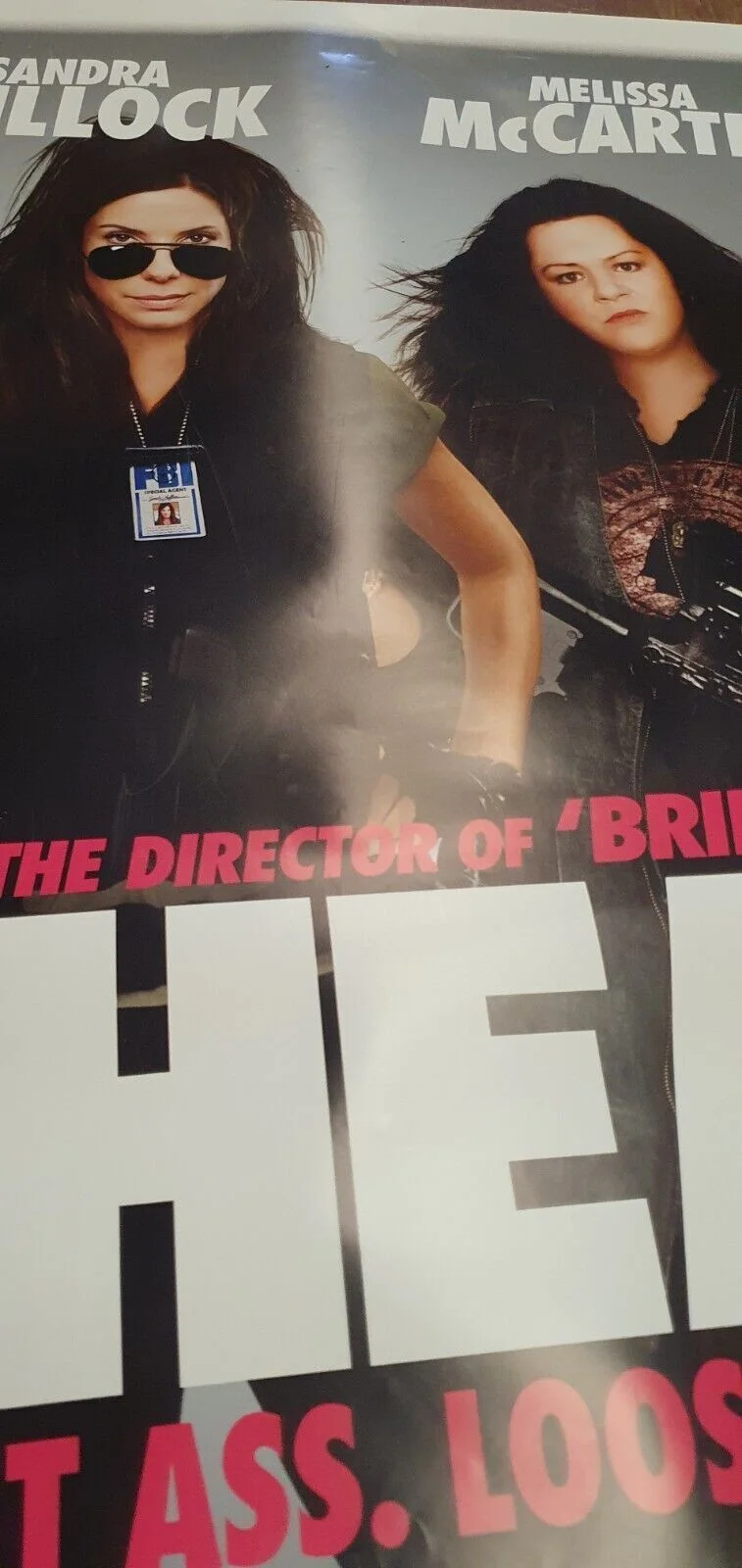 THE HEAT (2013) Original Quad Movie Poster (ADV) Sandra Bullock Melissa McCarthy, изображение 5