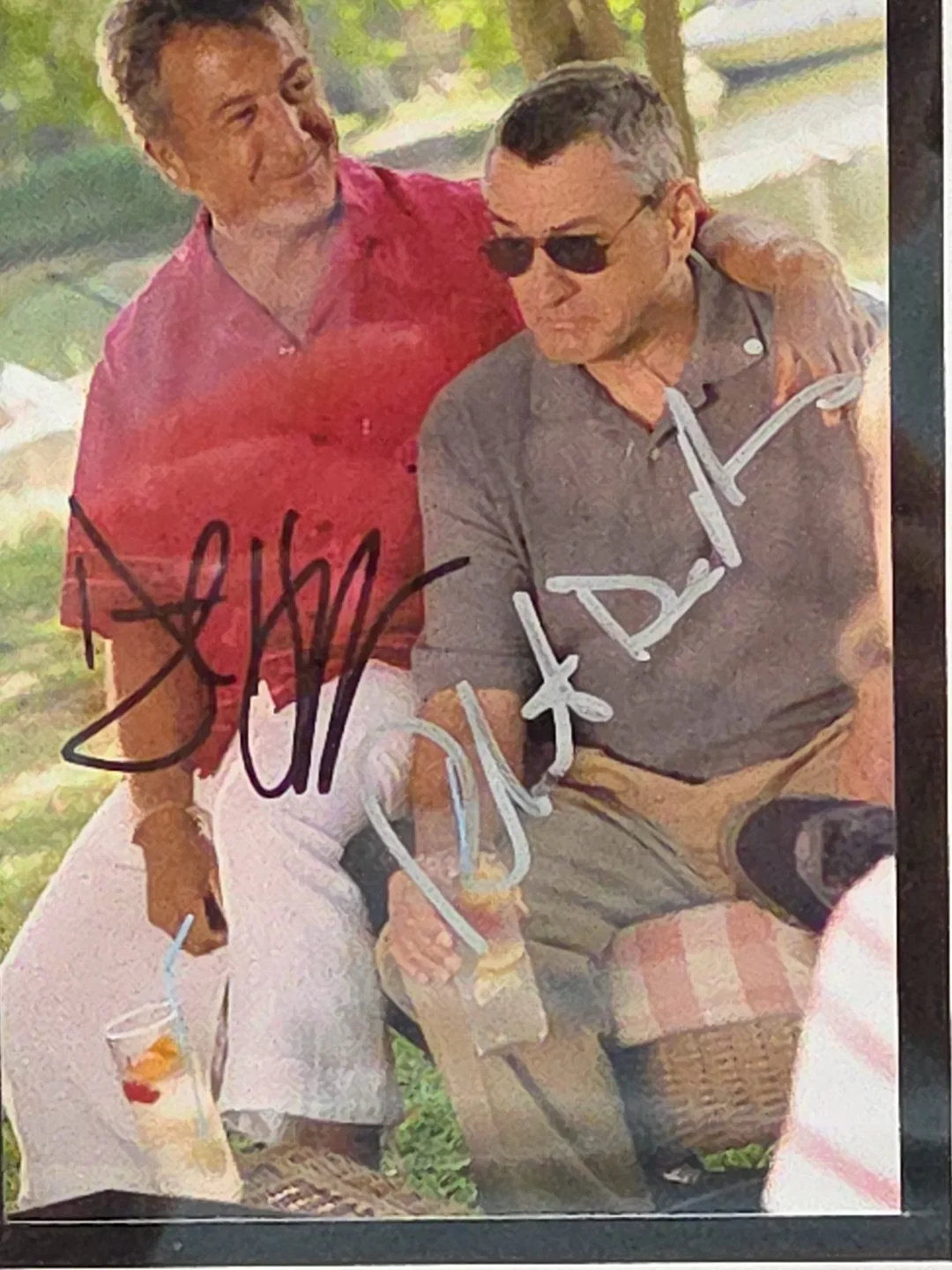 Robert De Niro, Dustin Hoffman — Robert de Niro & Dustin Hoffman Meet The Fockers Autographed Promo Photo W COA, изображение 2