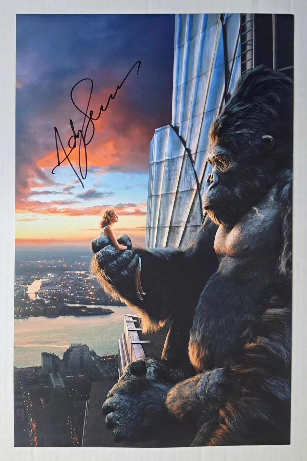 ANDY SERKIS as KING KONG Signed Premium 11X17 Movie Poster Photo JSA, изображение 3