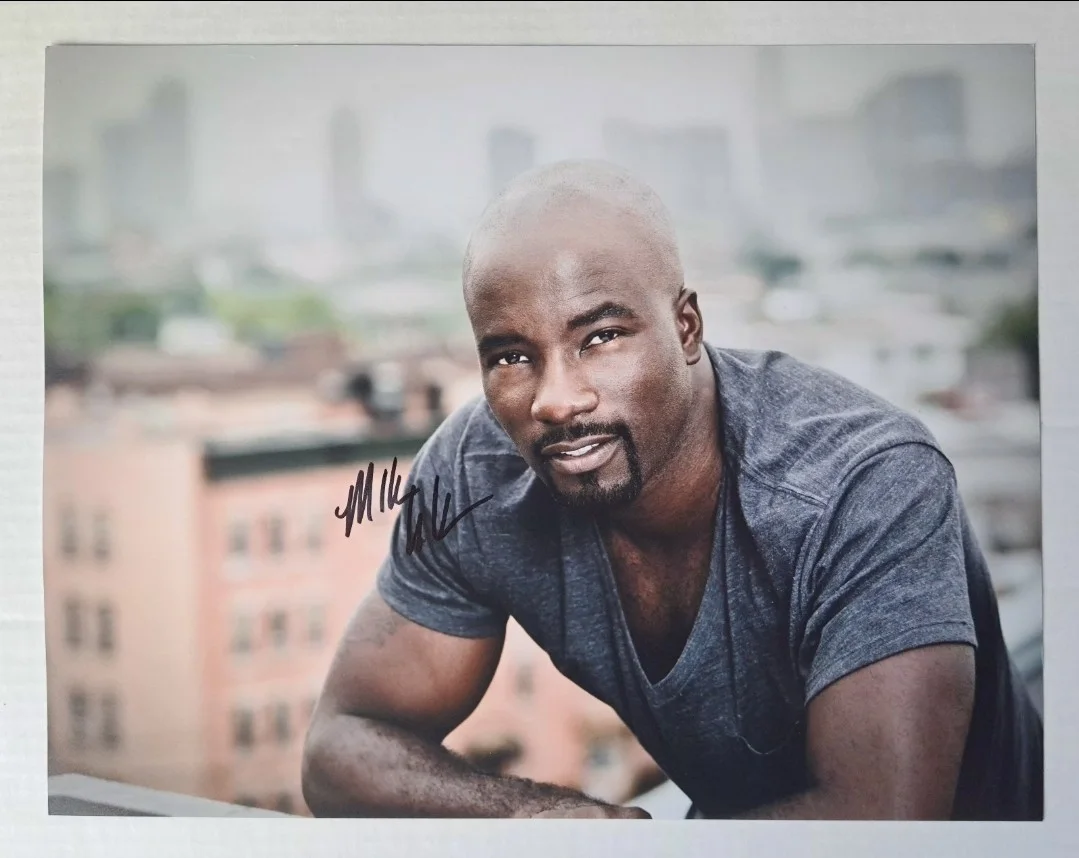 MIKE COLTER as LUKE CAGE Signed Autographed Rare 11x14 Premium Photo JSA Marvel, изображение 2