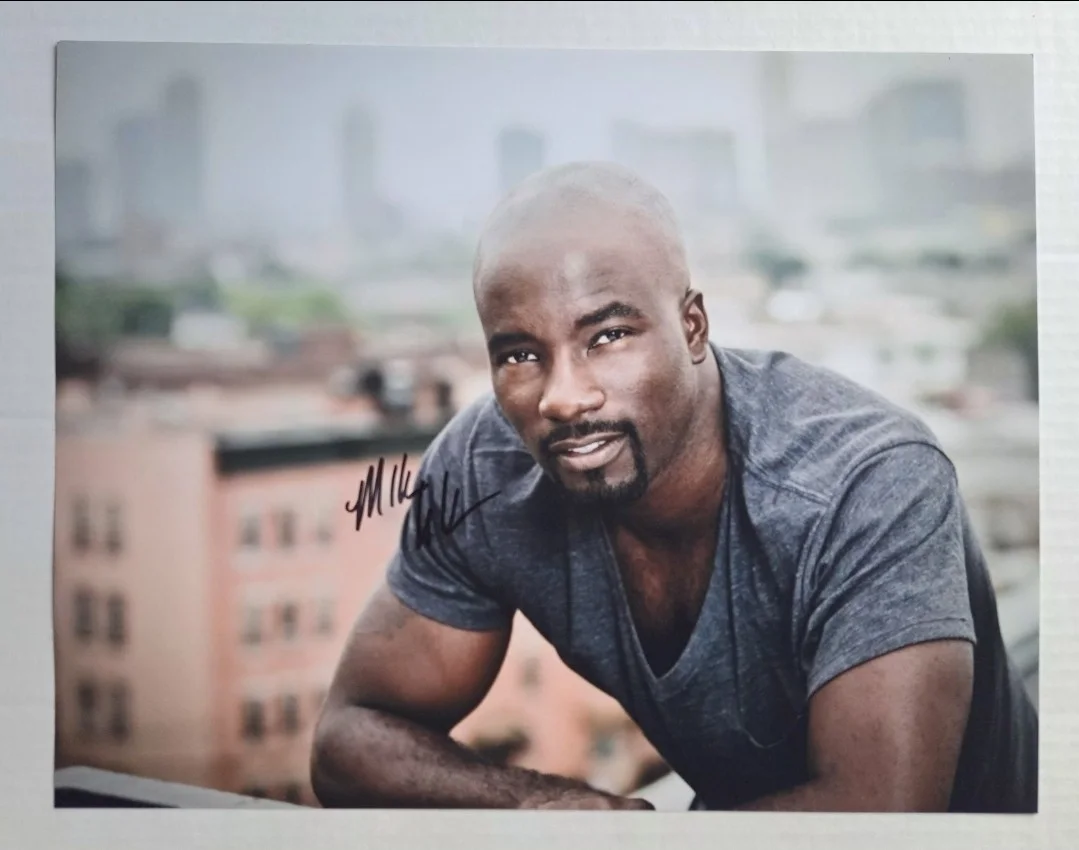 MIKE COLTER as LUKE CAGE Signed Autographed Rare 11x14 Premium Photo JSA Marvel, изображение 3