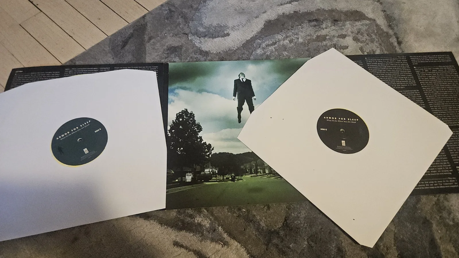 *RARE* Autographed X1 Armor For Sleep What To Do When You Are Dead Vinyl Record, image 3