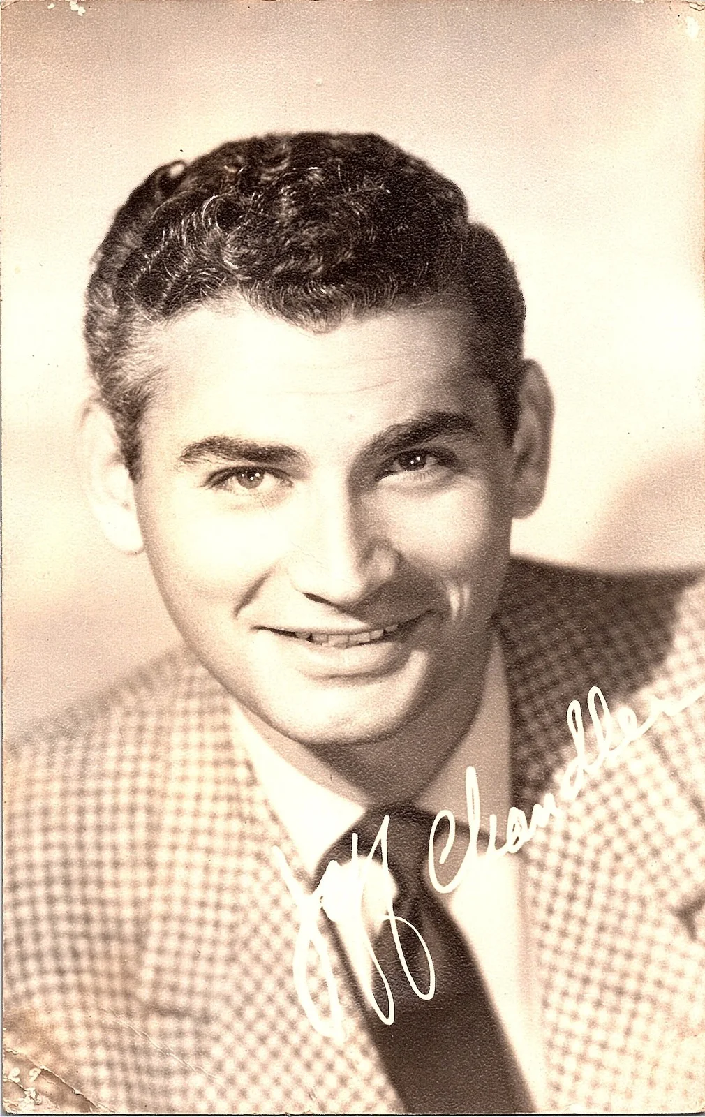 Danny Thomas — Danny Thomas Autograph Signed Photo Vintage Entertainment Memorabilia