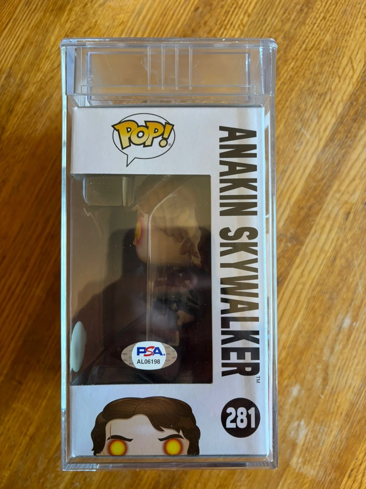 Hayden Christensen — Hayden Christensen Signed Anakin Skywalker Funko Pop Encapsulated Auto ~ PSA COA, изображение 2