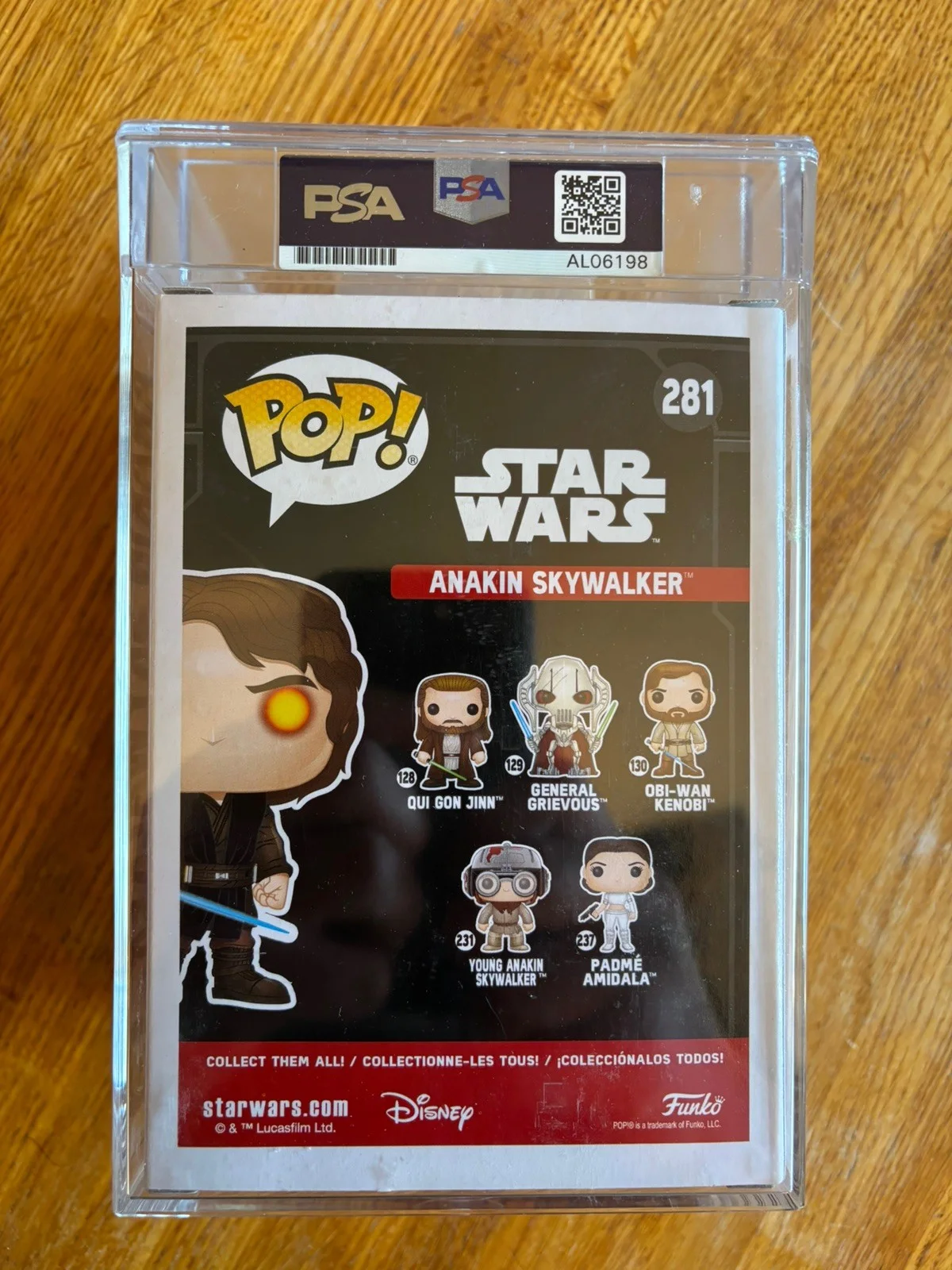 Hayden Christensen — Hayden Christensen Signed Anakin Skywalker Funko Pop Encapsulated Auto ~ PSA COA, изображение 3