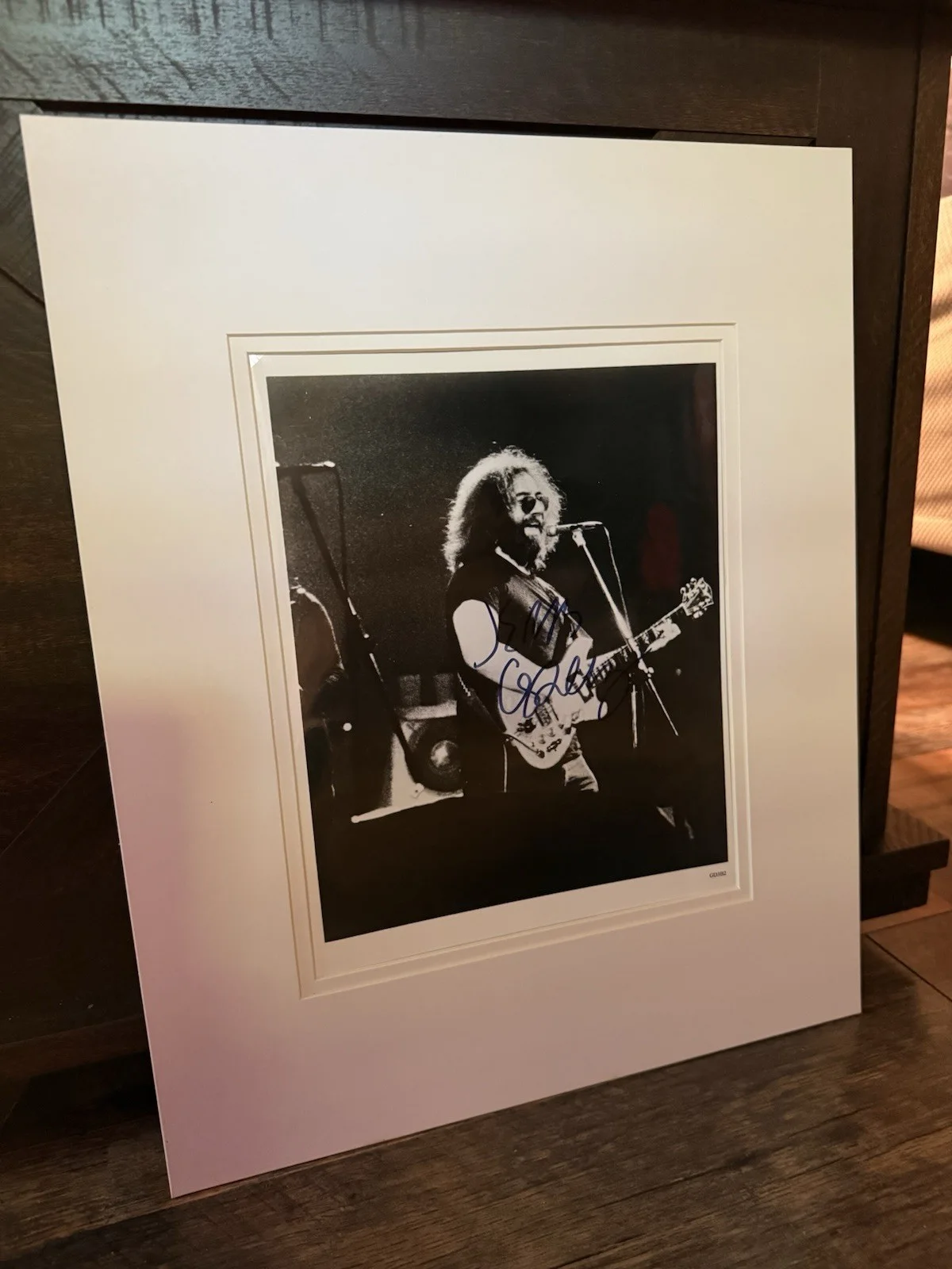 Jerry Garcia Signed Framed Concert Photograph COA, изображение 4