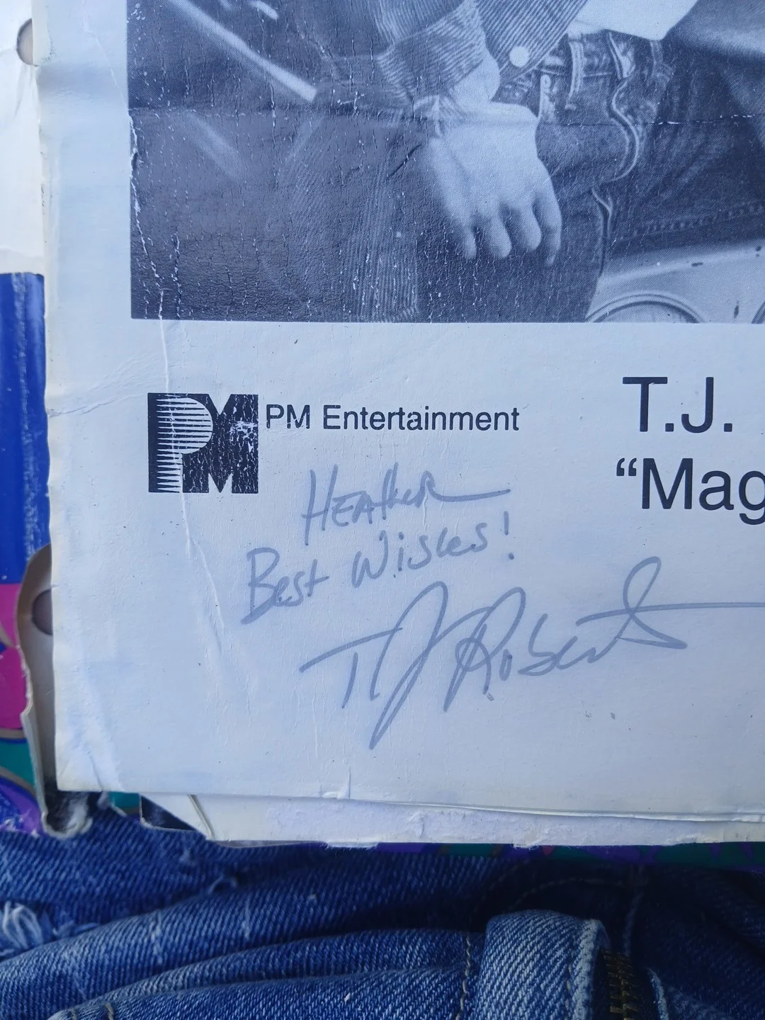 T.J. Roberts Signed Autograph 8x10 Promo Photo Magic Kid 2 PM Entertainment, image 3