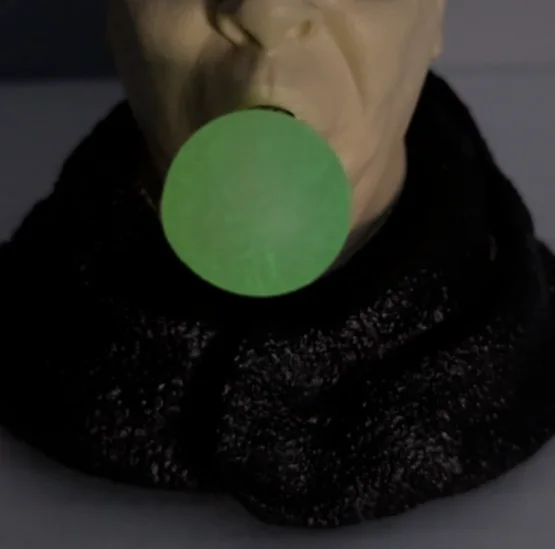 Addams Family Uncle Fester Lighted Ceramic Figure Bulb Glows & Thing, изображение 4