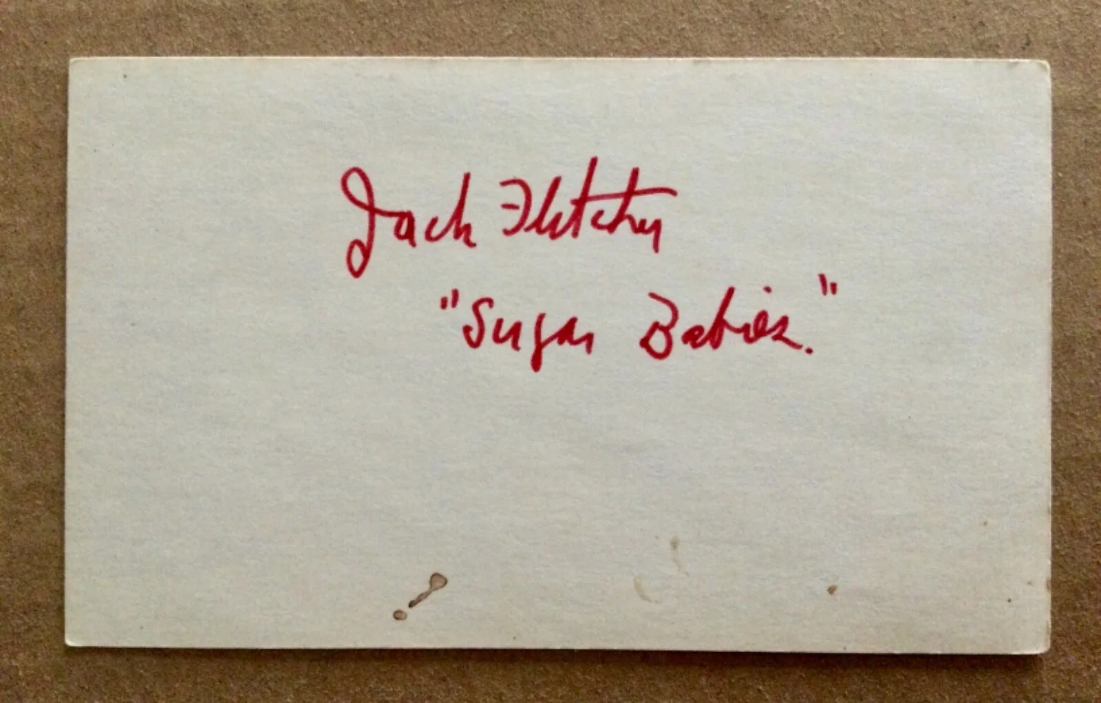 Jack Fletcher — RARE Jack Fletcher D 1990 H. L. Whittendale building owner on the Jeffersons, изображение 3