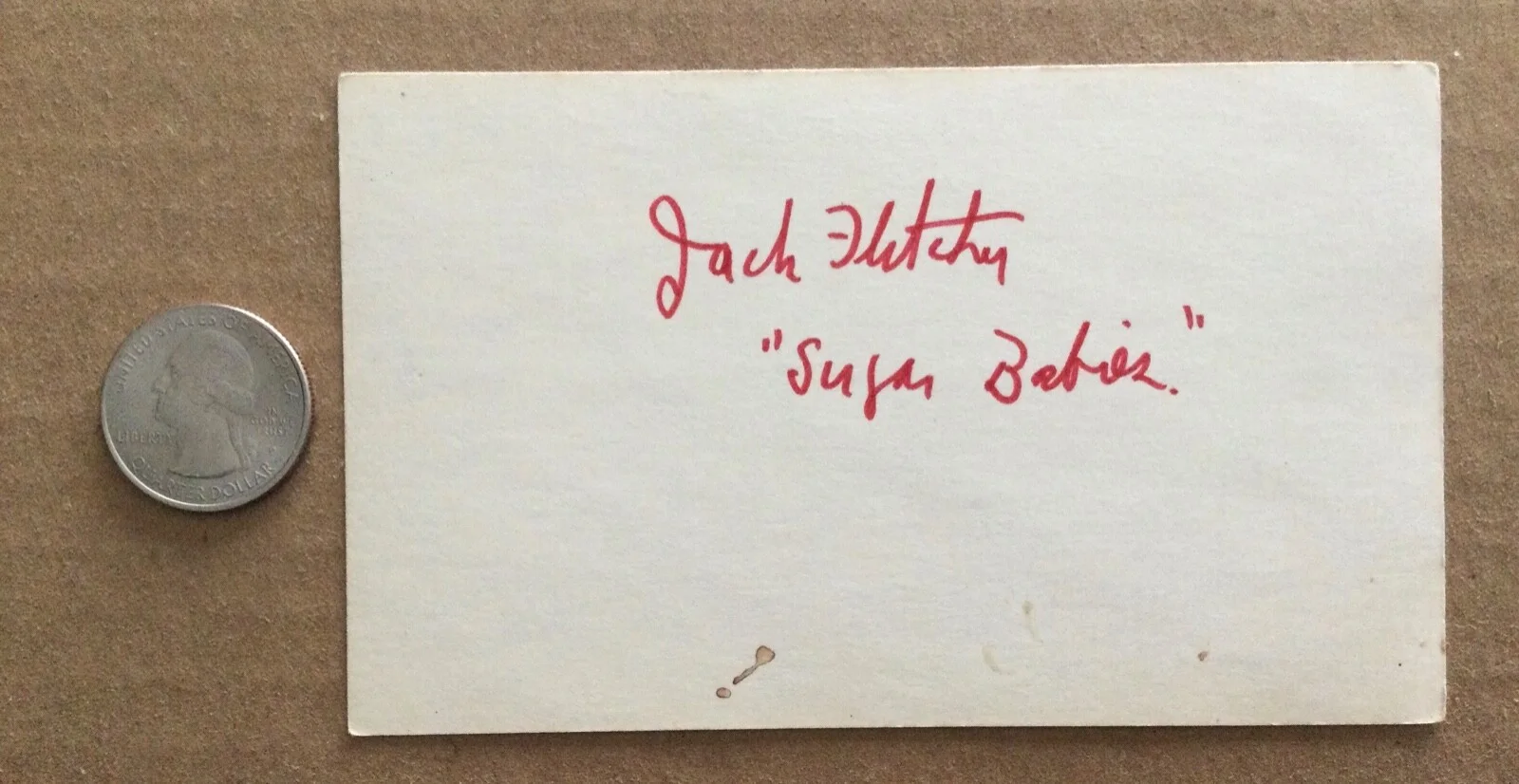 Jack Fletcher — RARE Jack Fletcher D 1990 H. L. Whittendale building owner on the Jeffersons, изображение 4