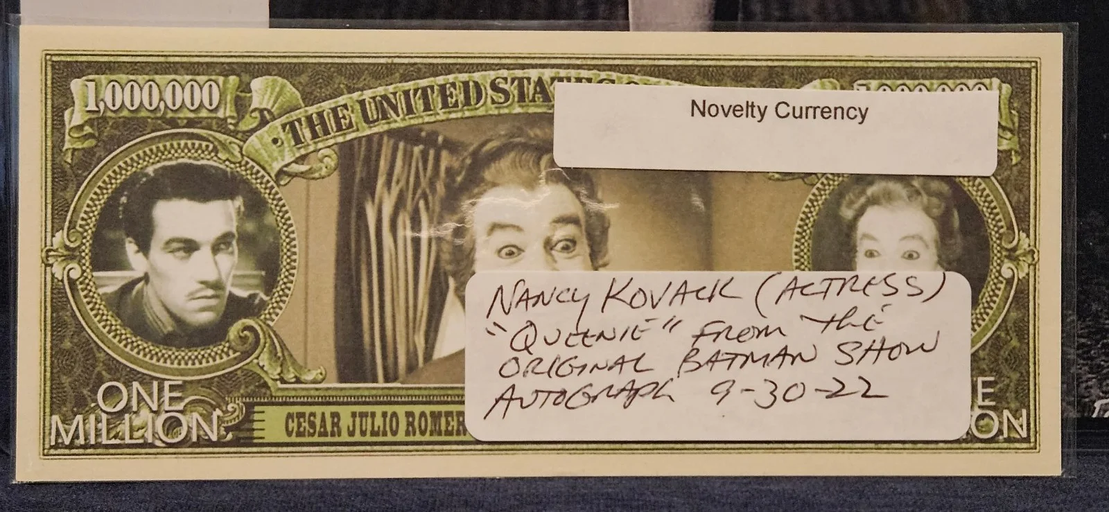 Nancy Kovack Autograph Lot - Batman - Star Trek - Tarzan, image 2