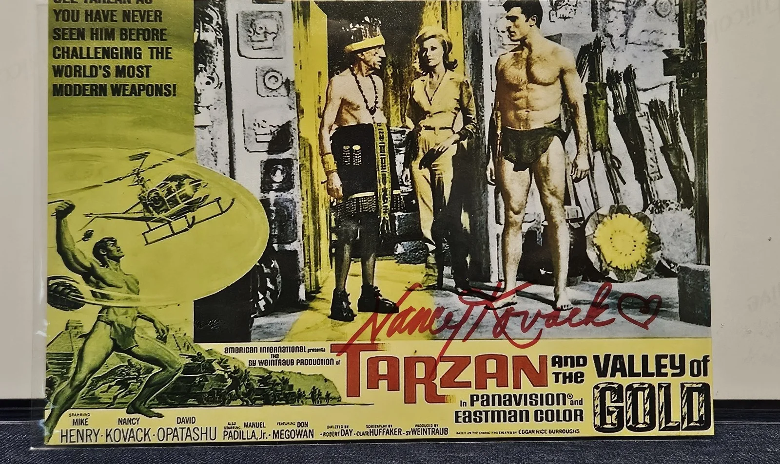 Nancy Kovack Autograph Lot - Batman - Star Trek - Tarzan, image 5