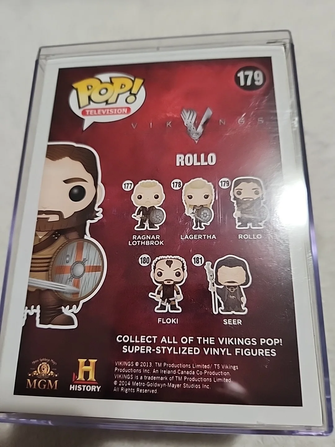 Clive Standen — Clive Standen Autographed Rollo Funko Pop...Vikings..JSA, image 4