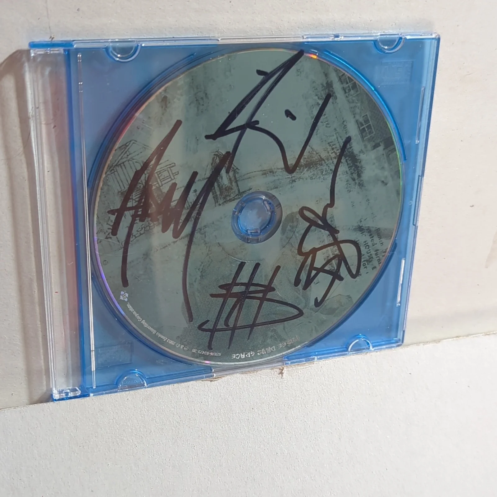 Three Days Grace Autographed CD - Original debut album RARE, image 2