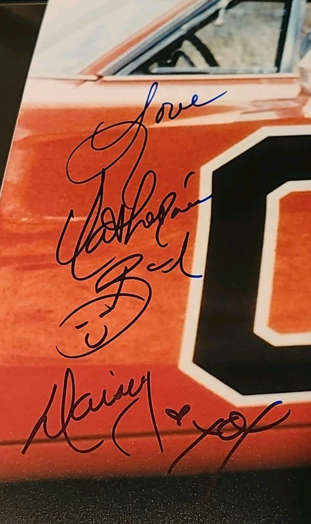 Catherine Bach Dukes of Hazzard Daisy signed autographed 11x14 photo. Beckett, изображение 2