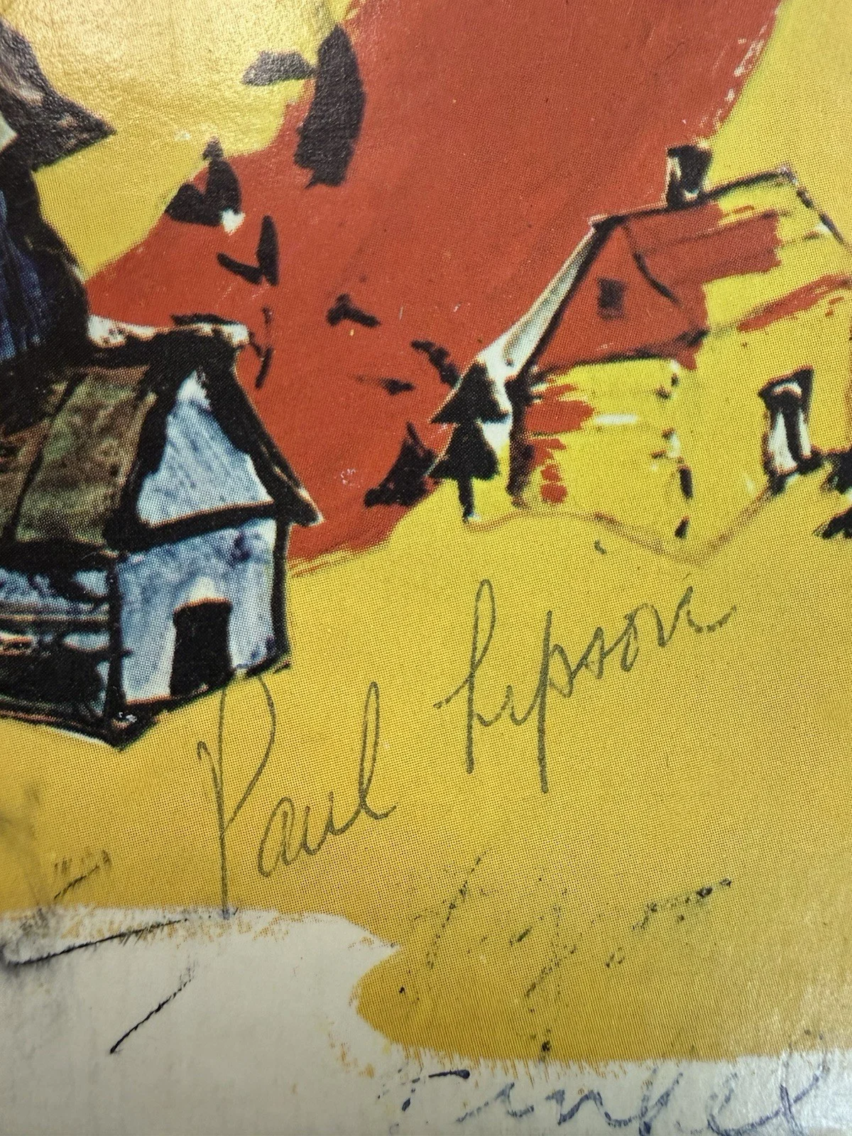 Vintage Signed Fiddler On The Roof LP Paul Lipson Touring Cast Autographs, изображение 4