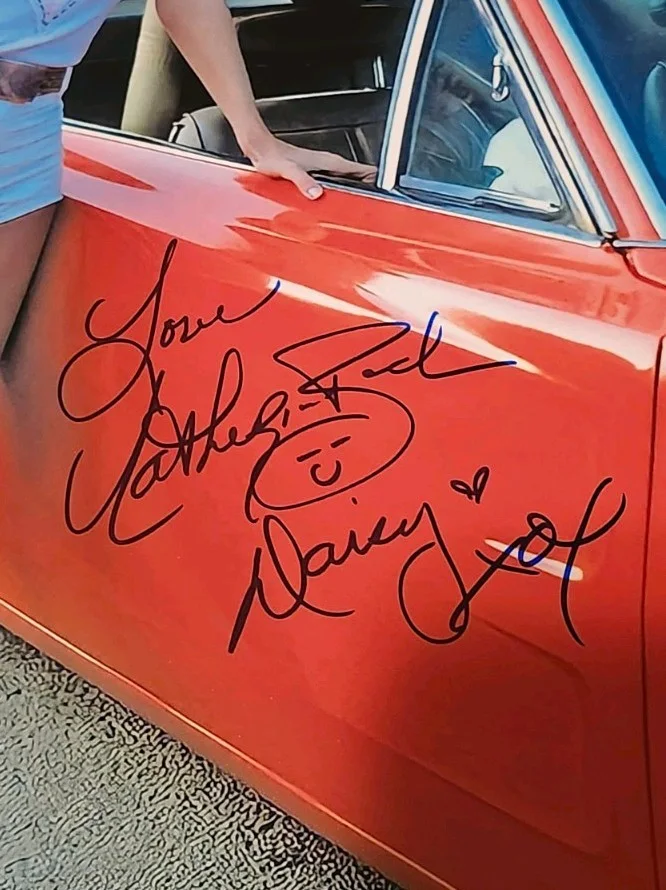 Catherine Bach Dukes of Hazzard Daisy signed autographed 11x14 photo. Beckett, изображение 2