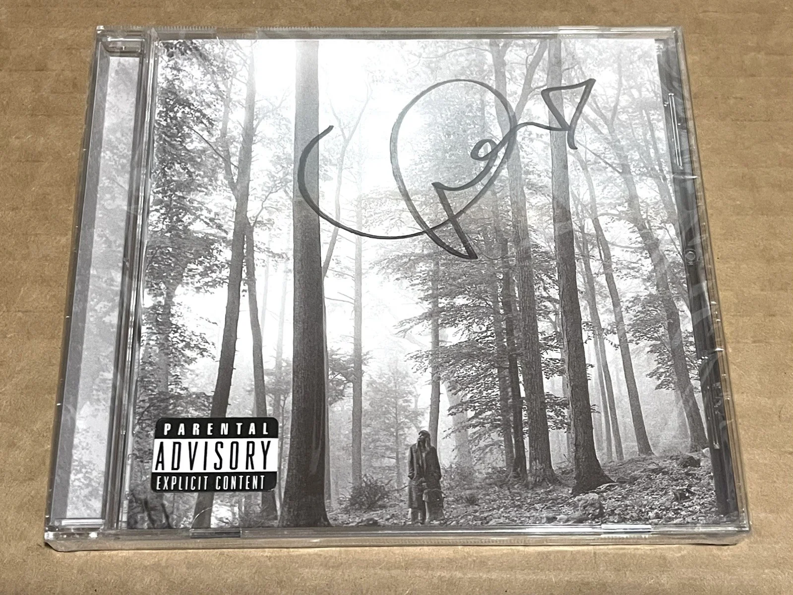 Taylor Swift Folklore CD Signed RARE Autograph Authentic Sealed Hand Signed, image 2